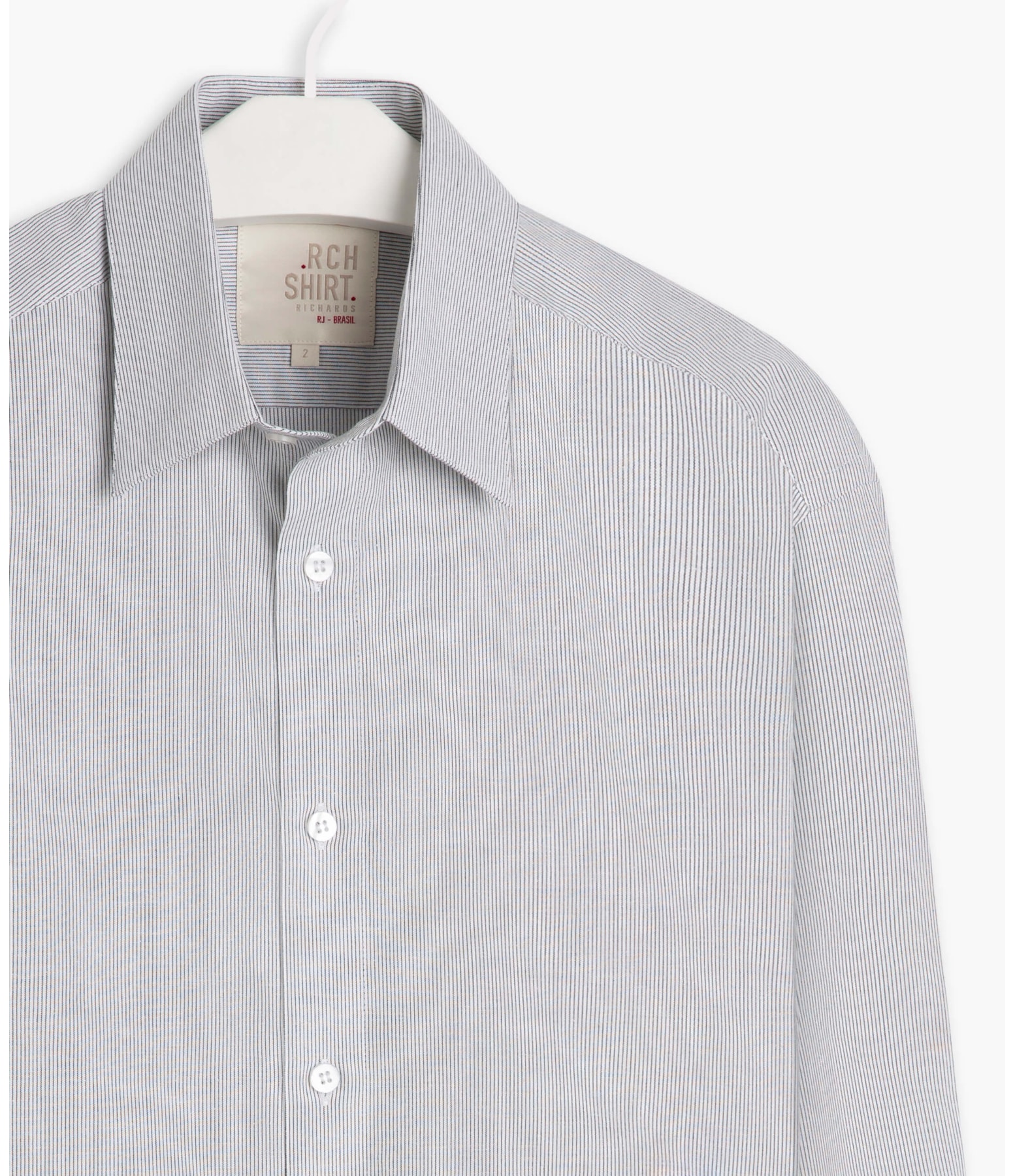 Camisa Tricoline Marcos Ml Preto