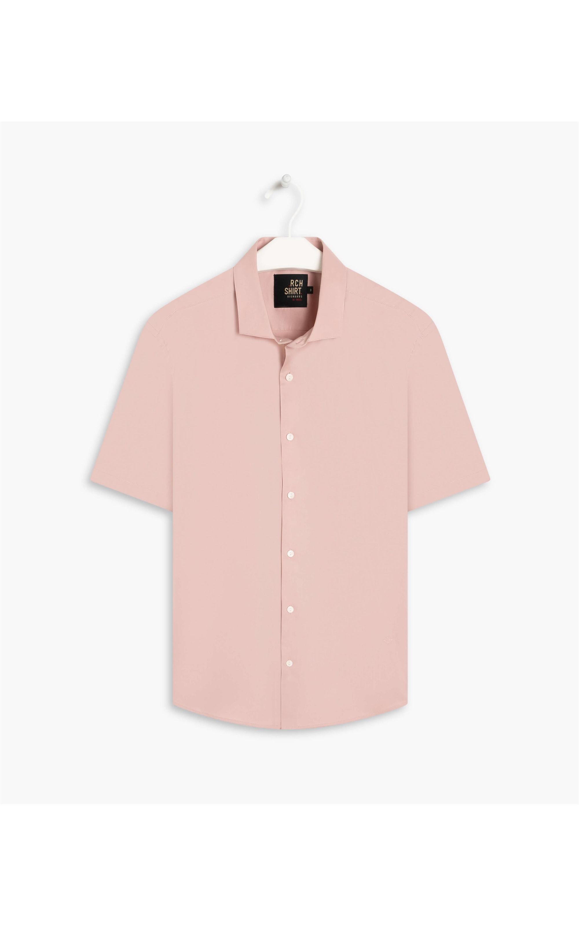 Camisa Tricoline Mc Rosa Velho