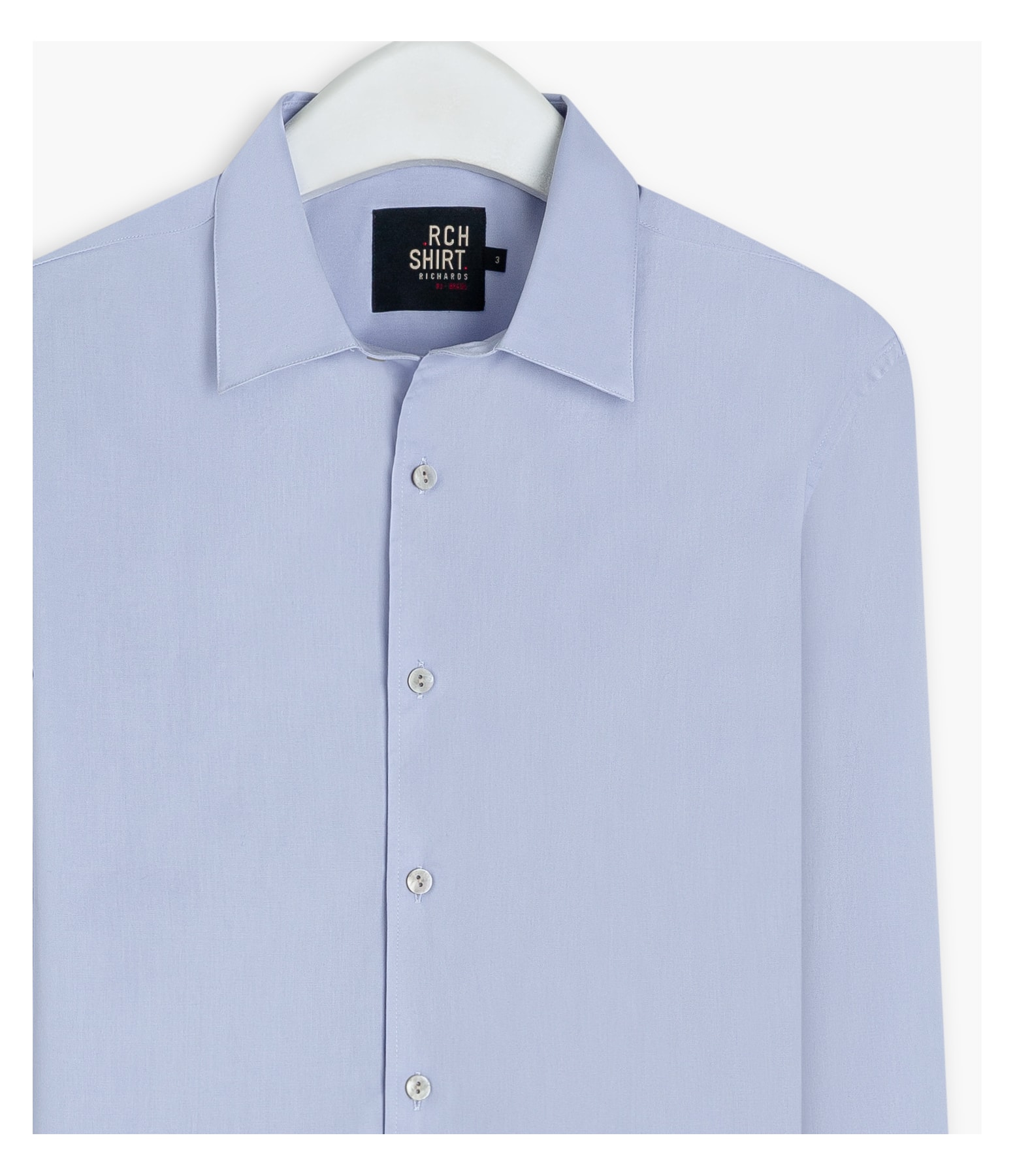 Camisa Tricoline Ml Lavanda