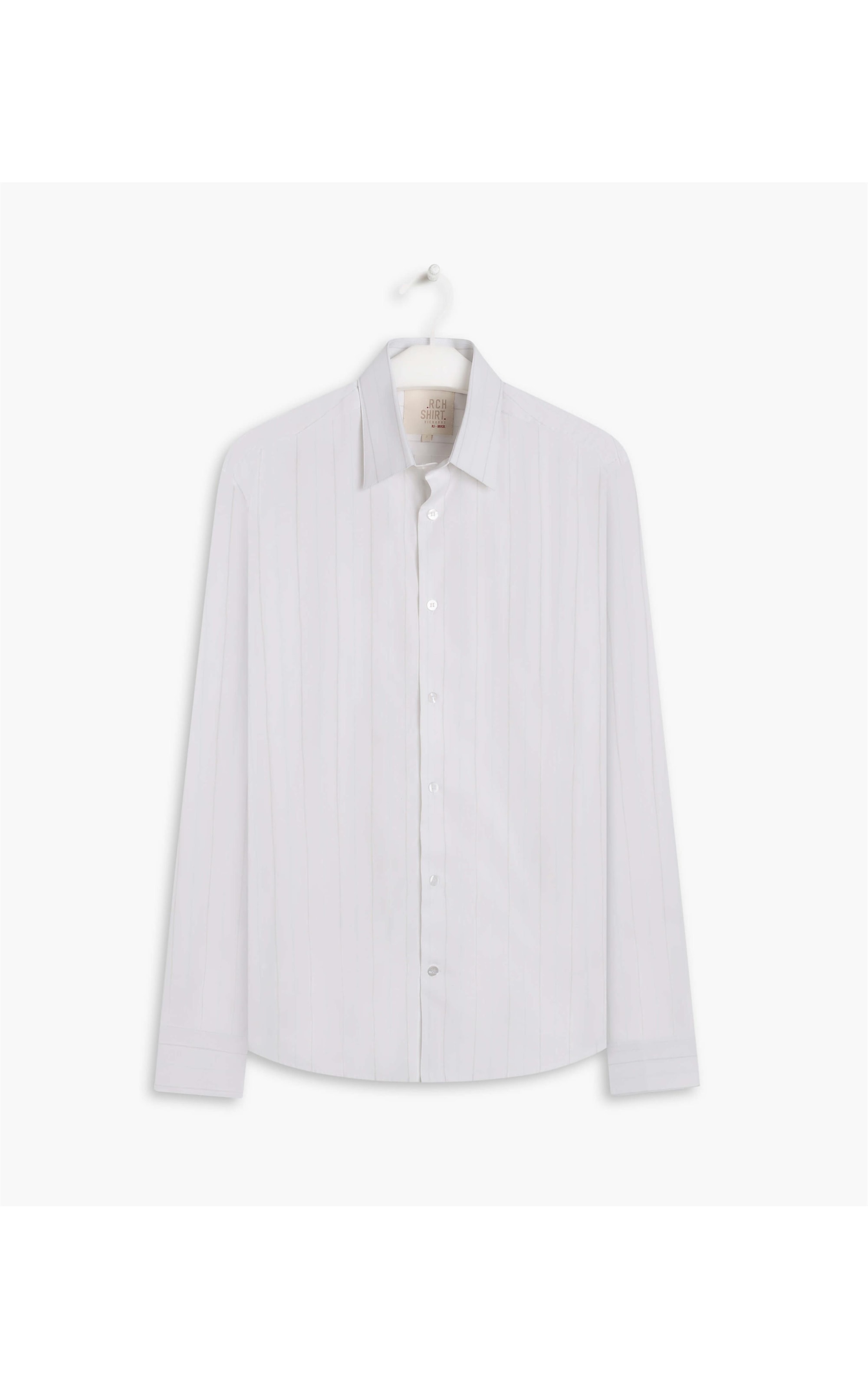 Camisa Tricoline Murilo Ml Branco