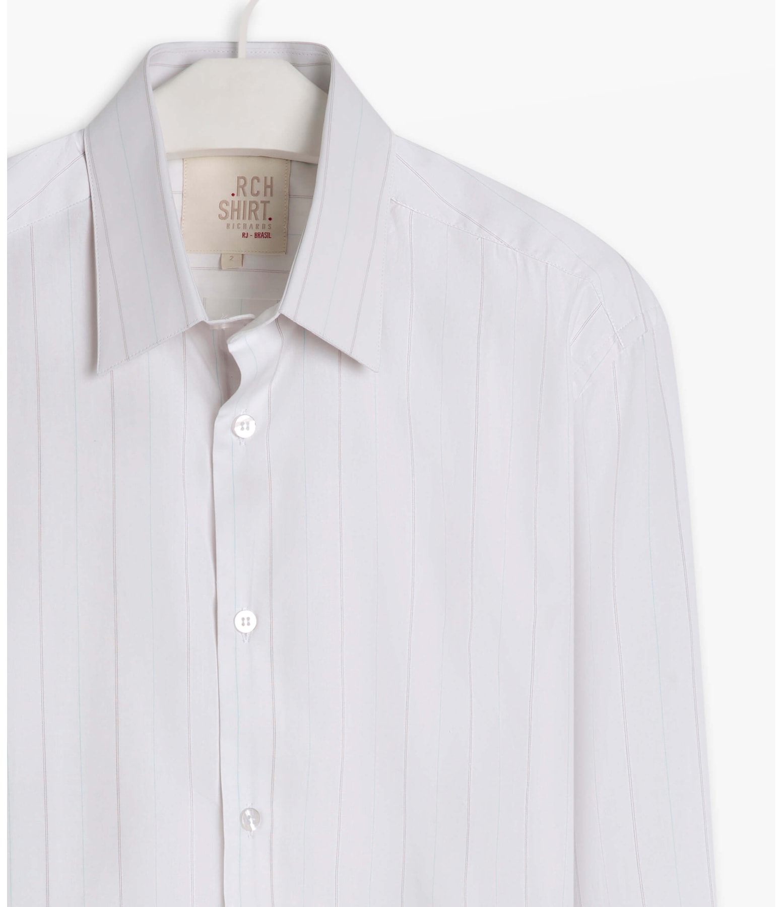 Camisa Tricoline Murilo Ml Branco