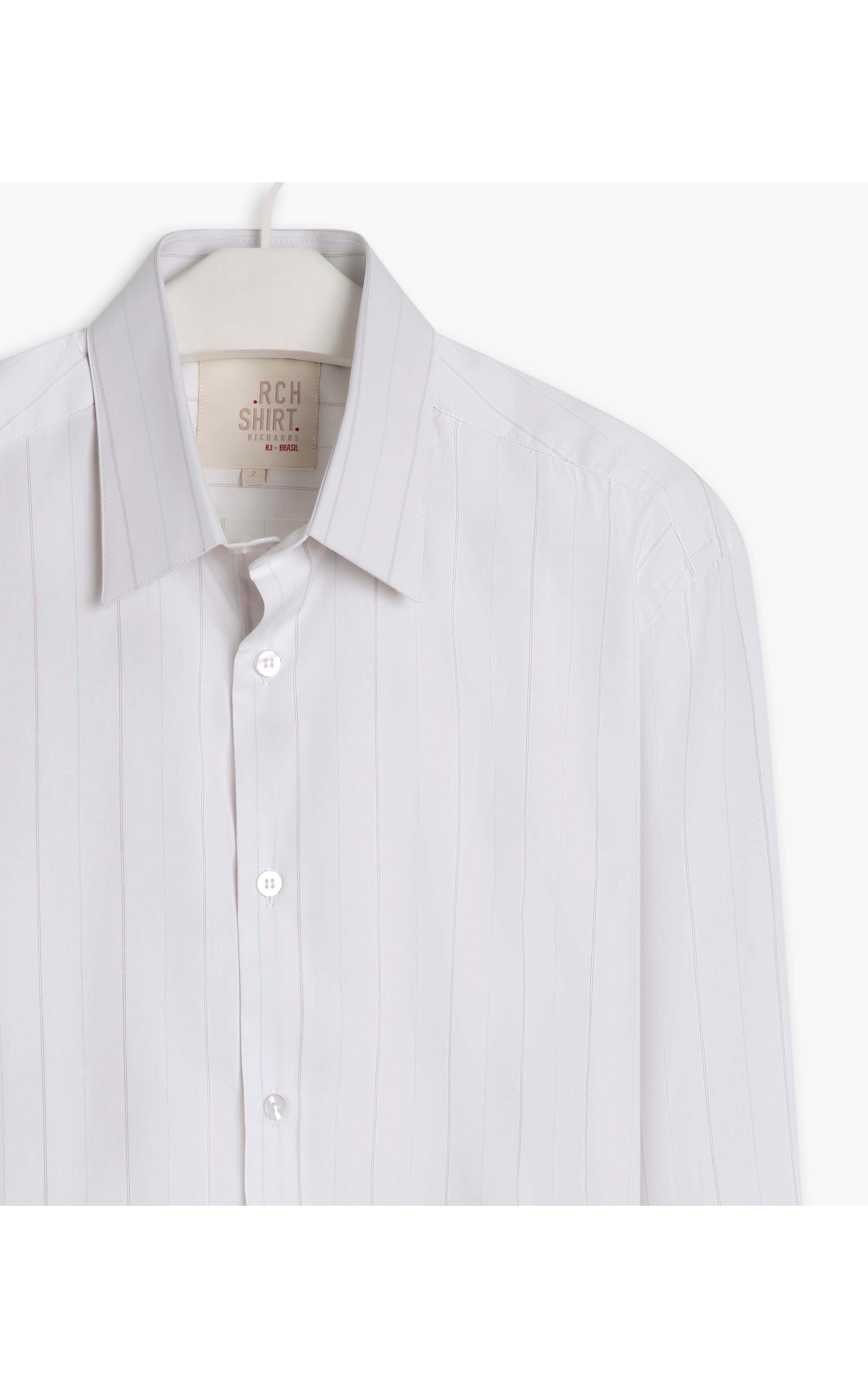 Camisa Tricoline Murilo Ml Branco