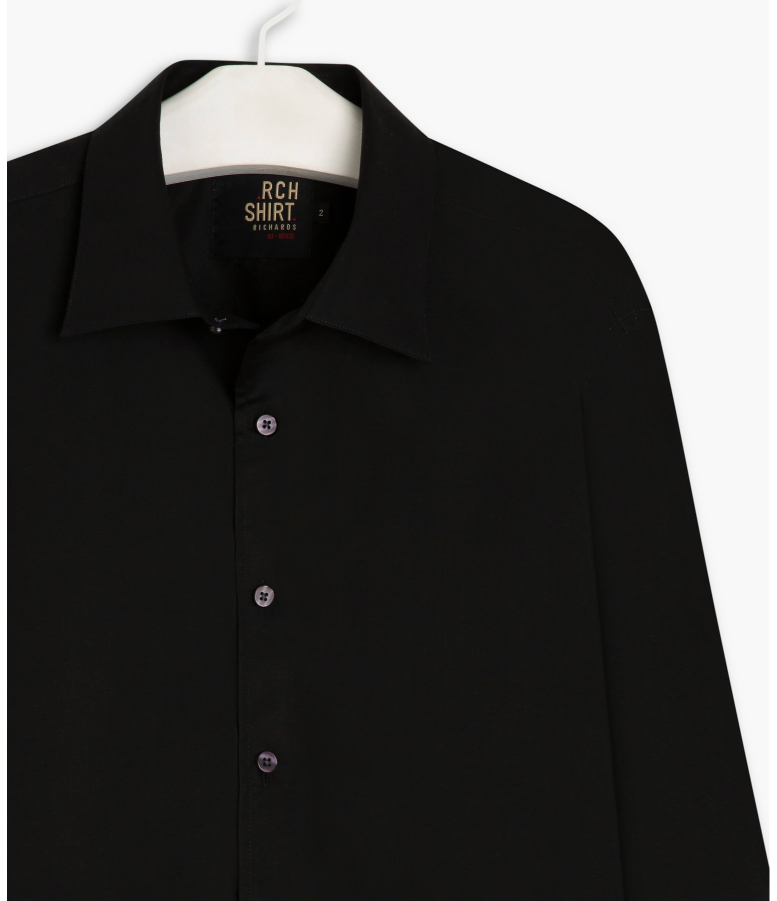 Camisa Tricoline Preto