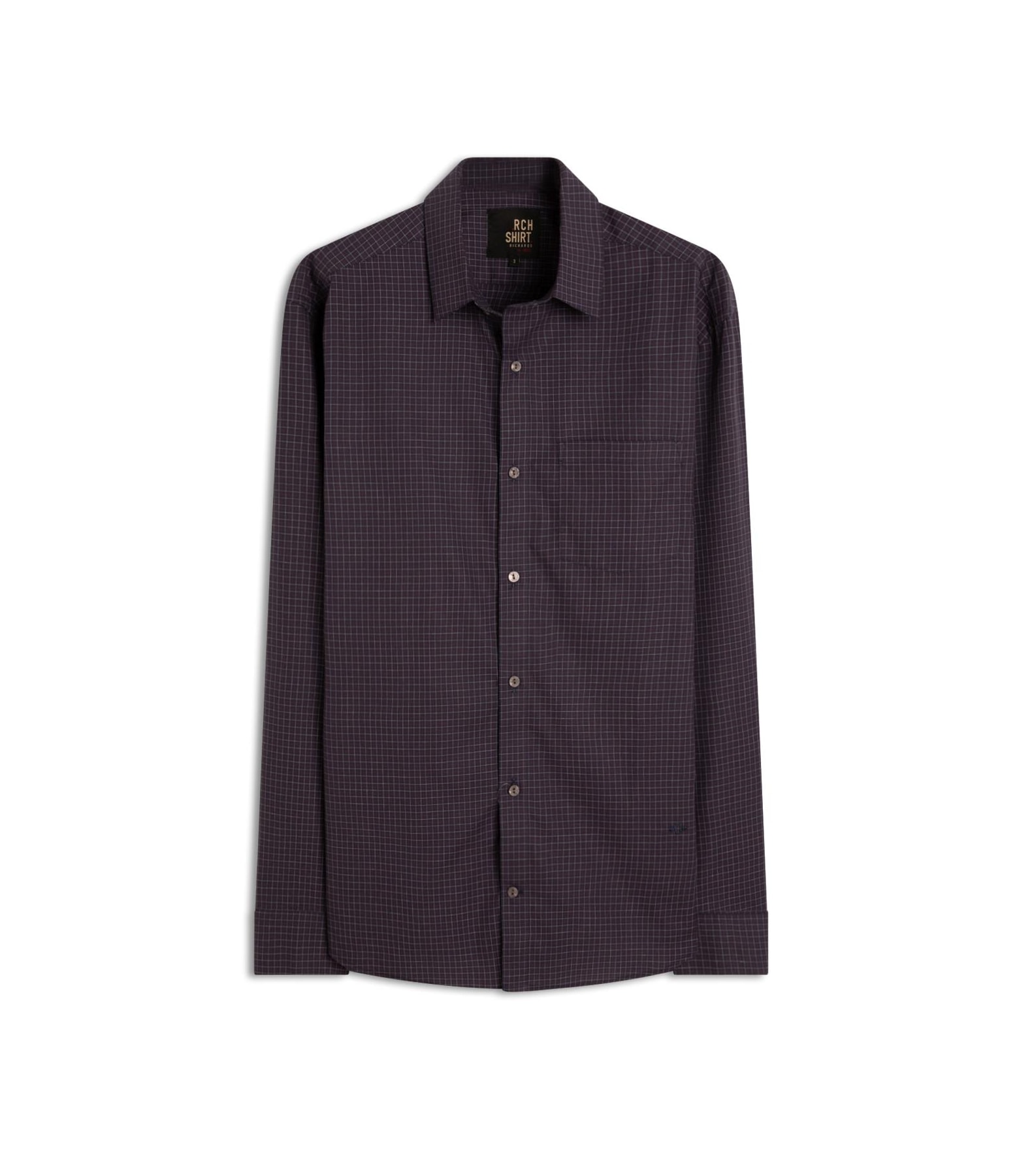Camisa Tricoline Rafael Ml Marinho