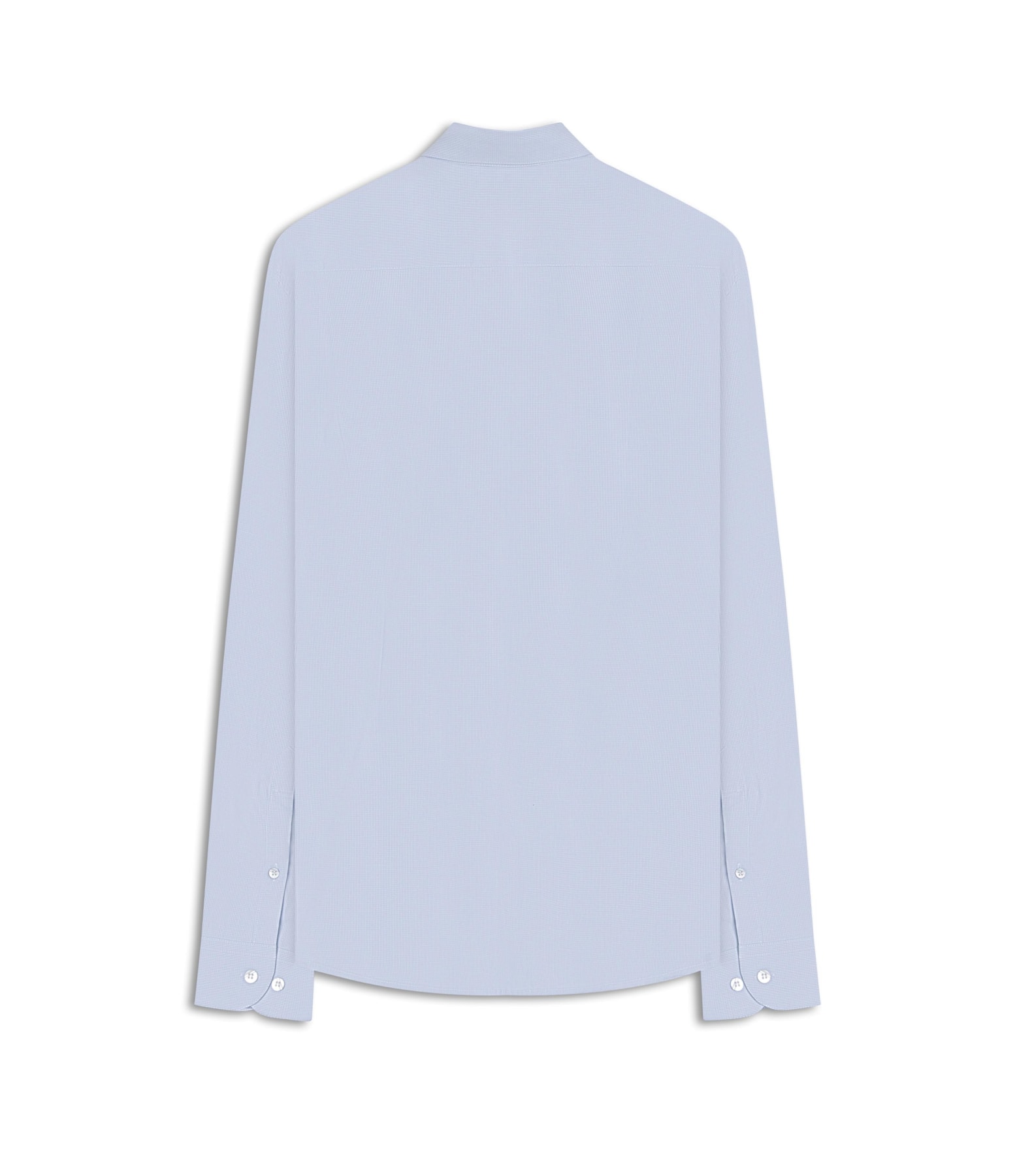Camisa Tricoline Ricardo Ml Azul Claro