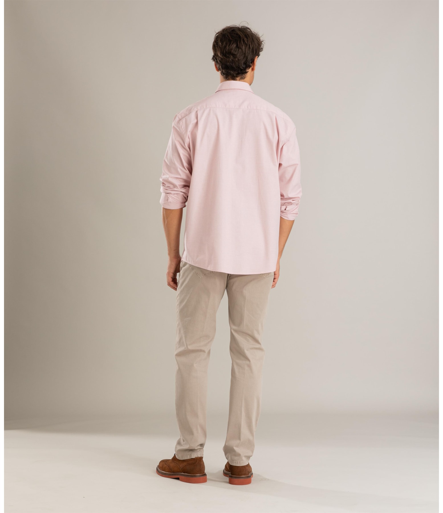 Camisa Tricoline Roberto Ml Vermelho