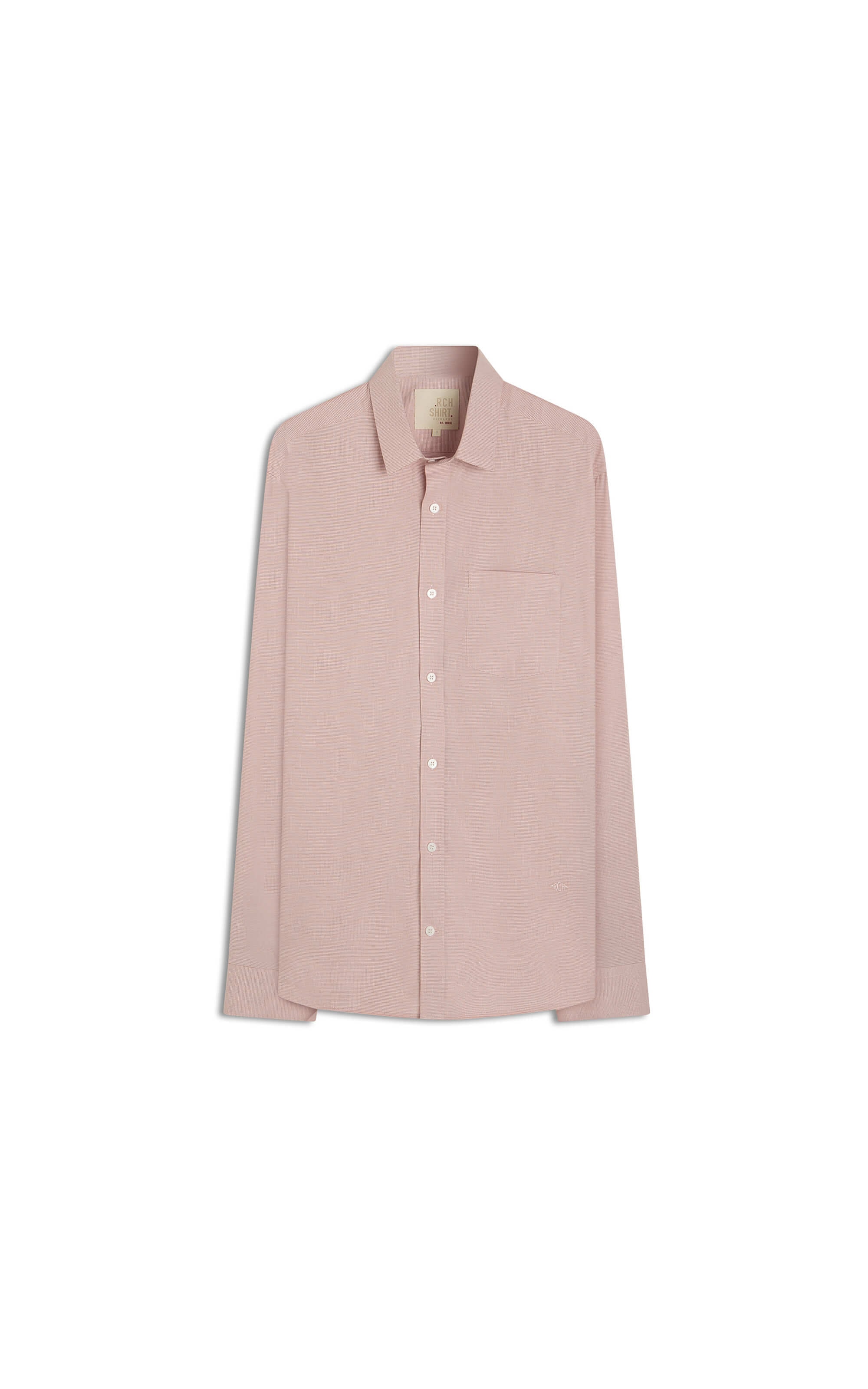 Camisa Tricoline Roberto Ml Vermelho