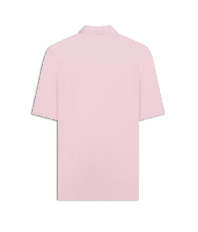Camisa Tricoline Rosa