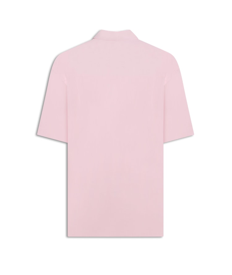 Camisa Tricoline Rosa