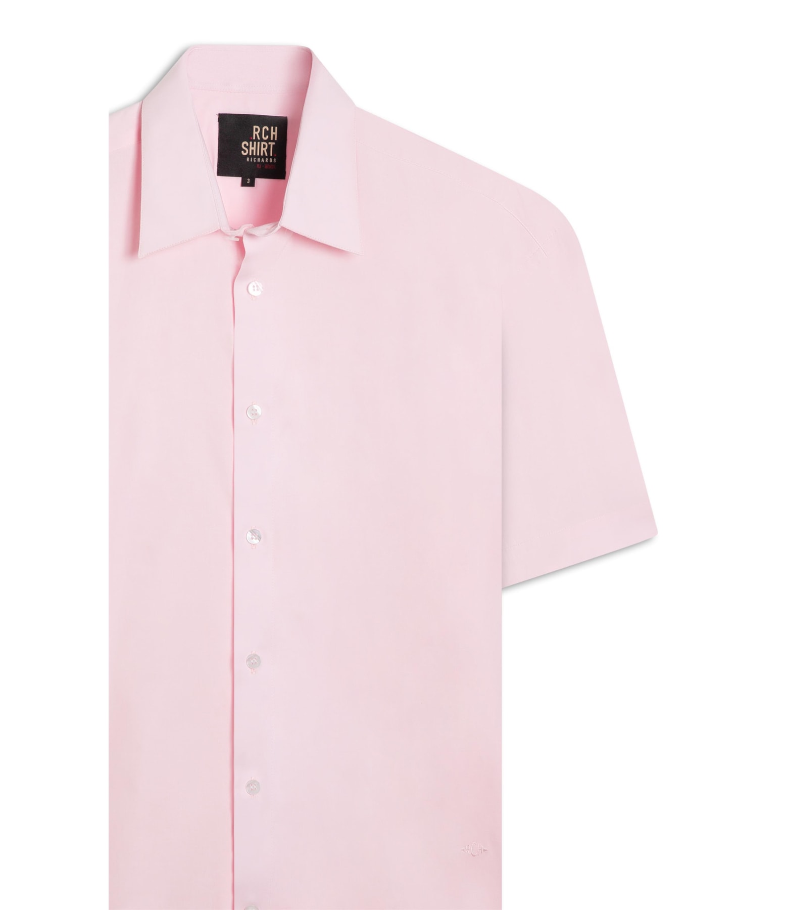 Camisa Tricoline Rosa