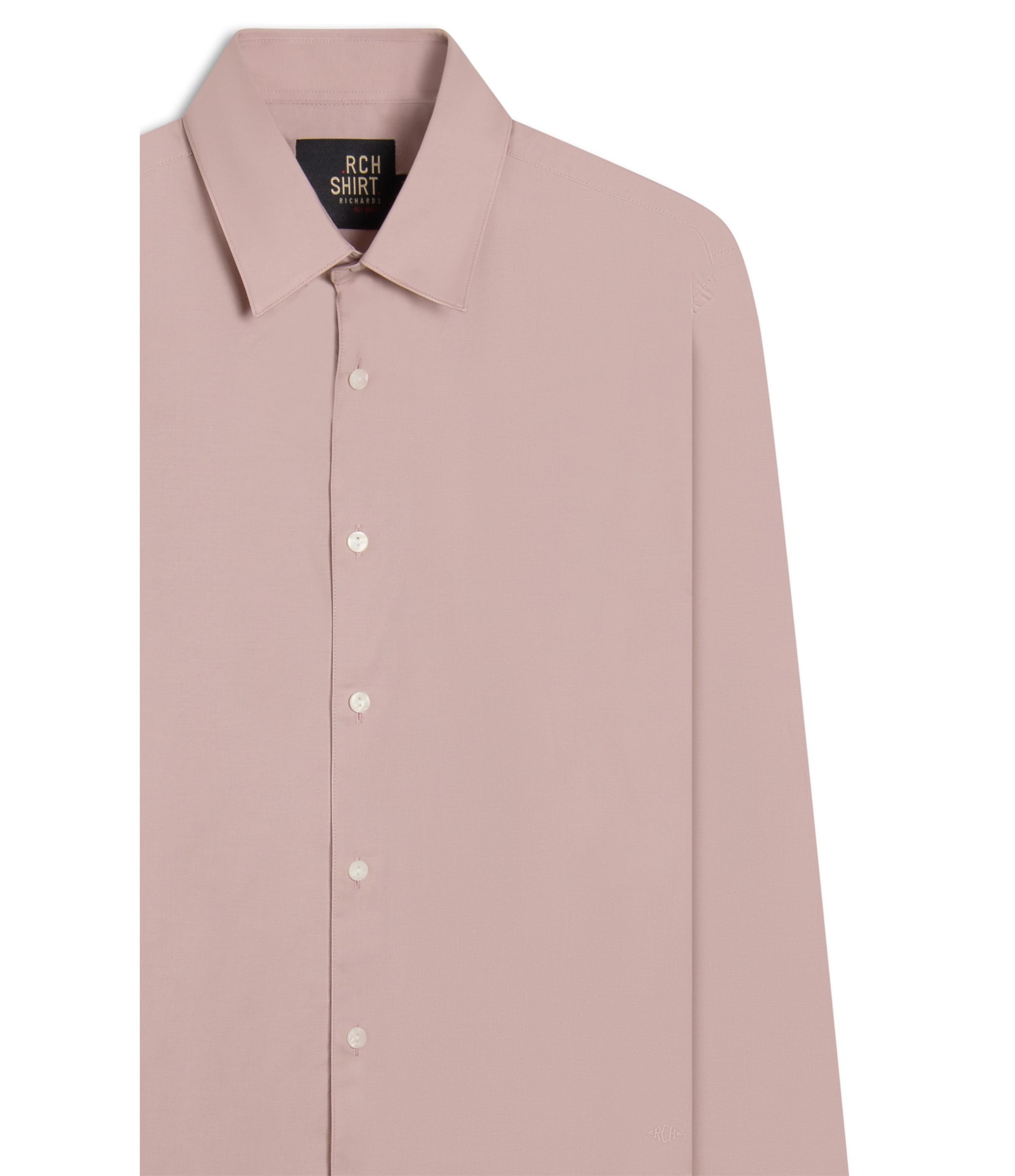 Camisa Tricoline Rosa Velho