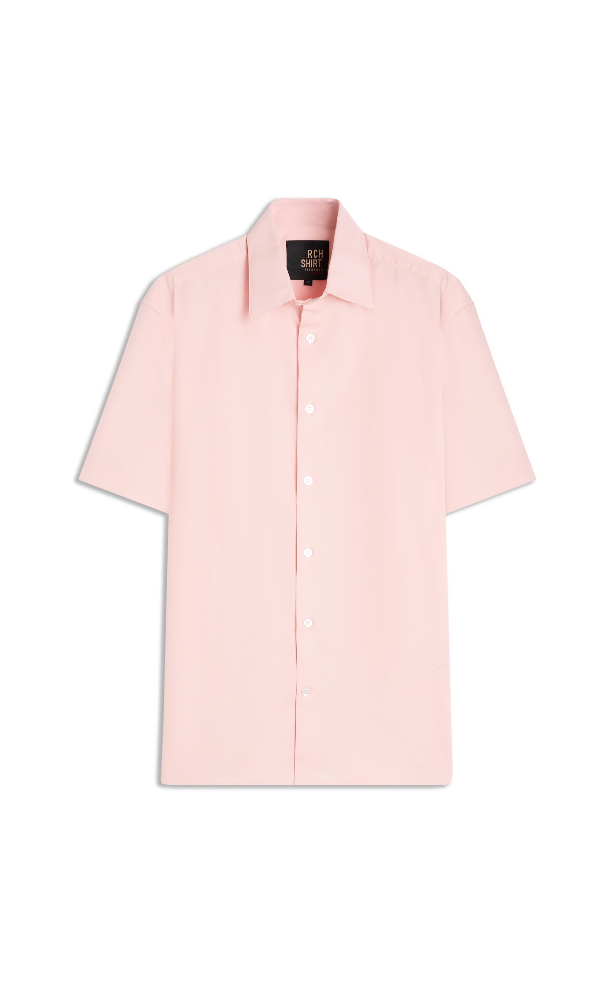Camisa Tricoline Rosa Velho