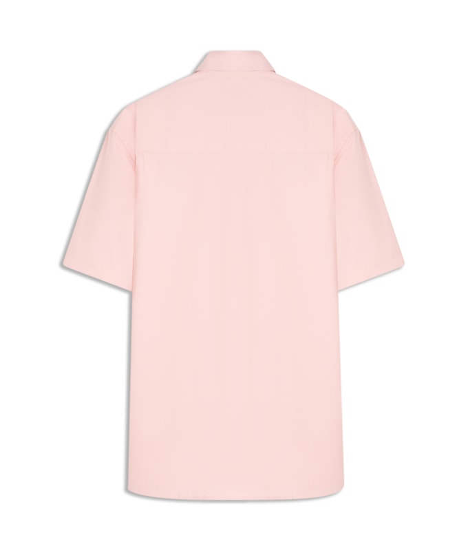 Camisa Tricoline Rosa Velho