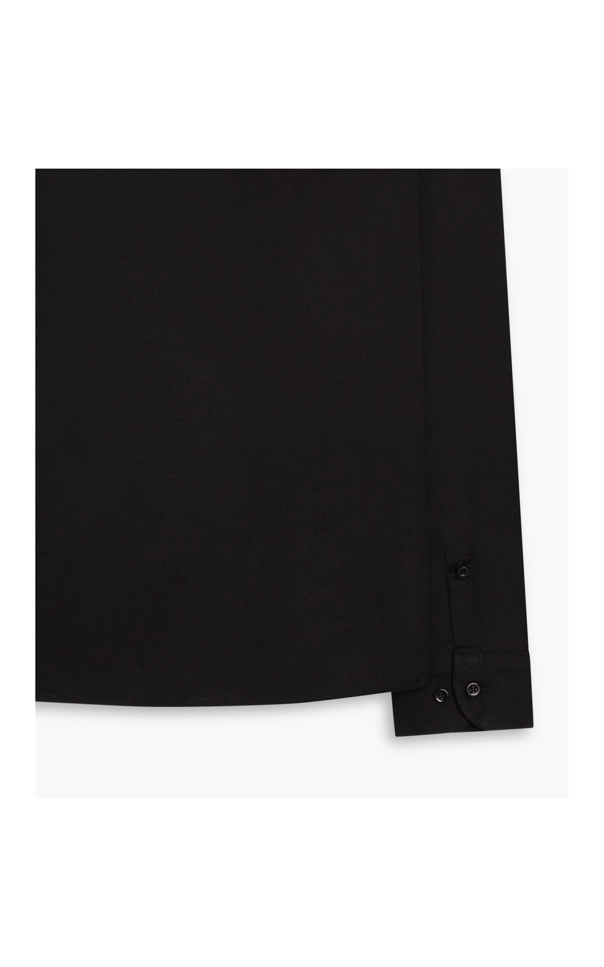 Camisa Tricoline Stretch Bd Ml Preto