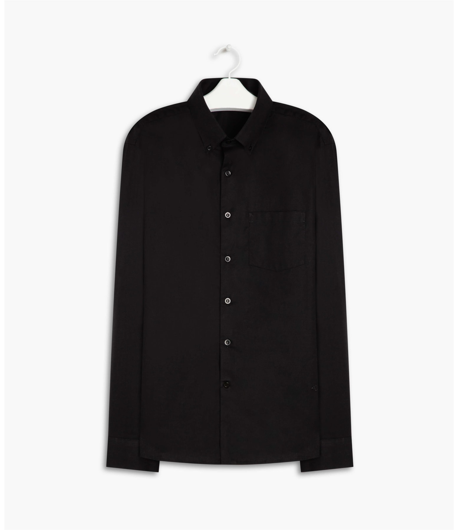 Camisa Tricoline Stretch Bd Ml Preto