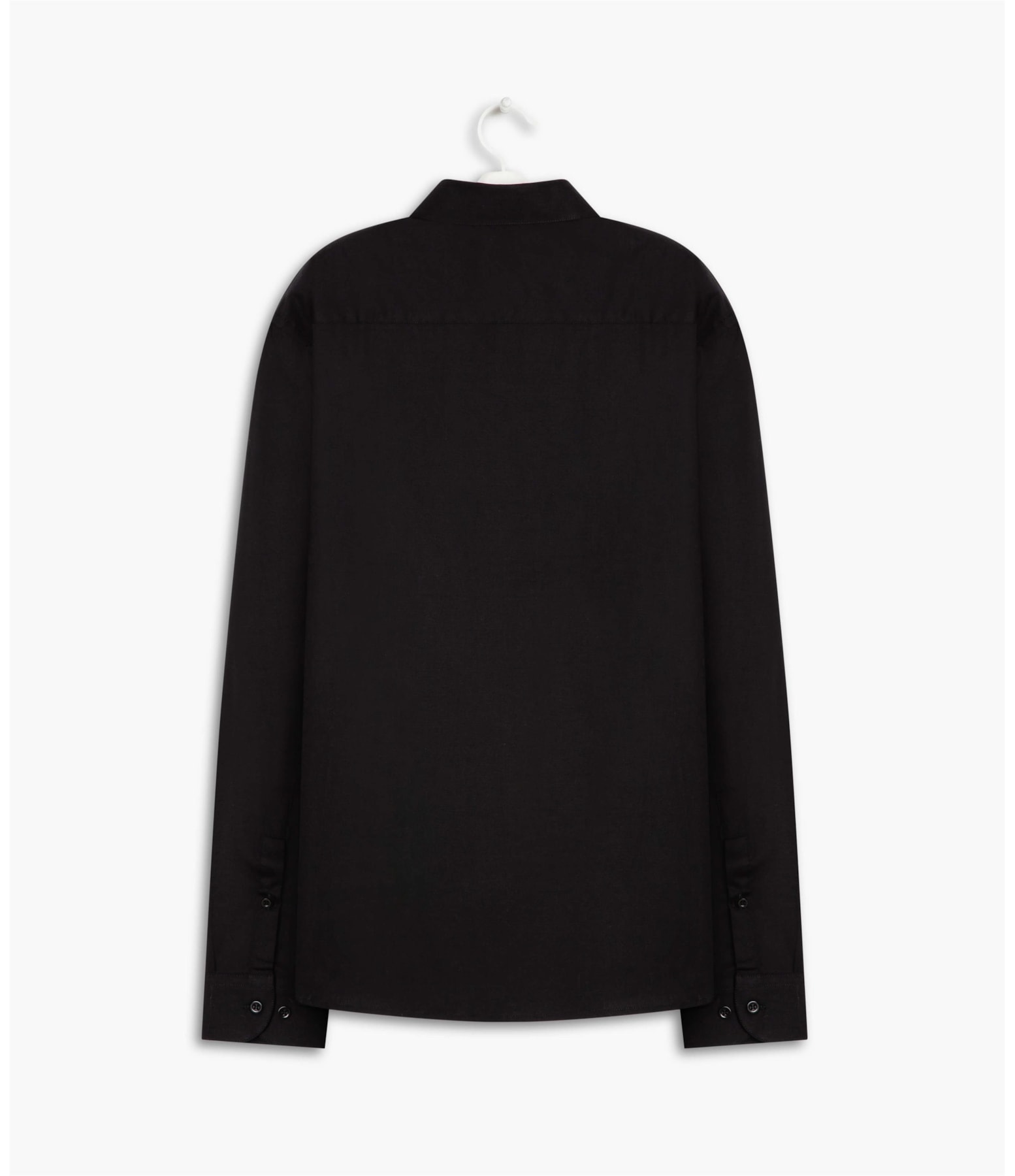 Camisa Tricoline Stretch Bd Ml Preto