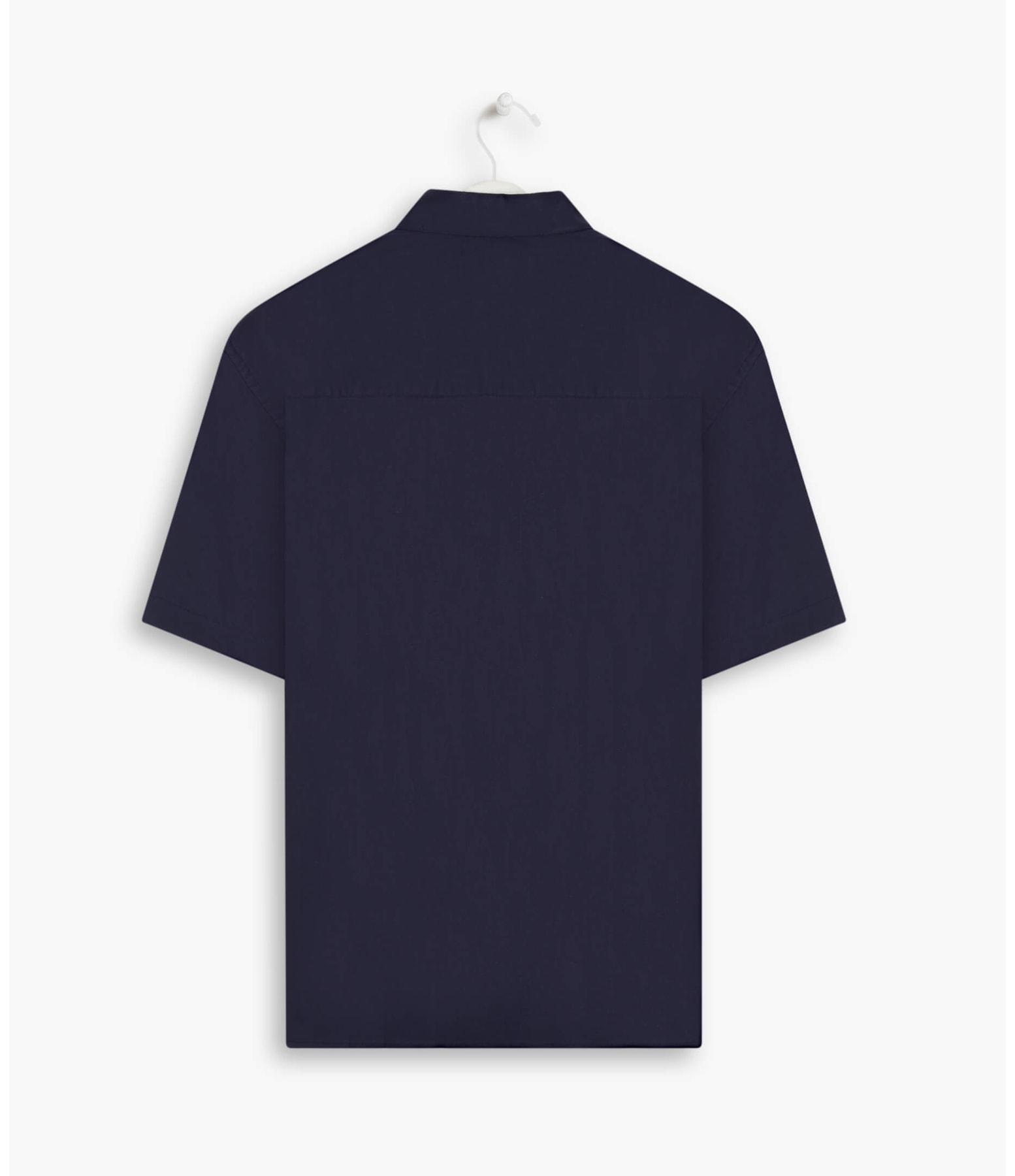 Camisa Tricoline Stretch Mc Purple Blue