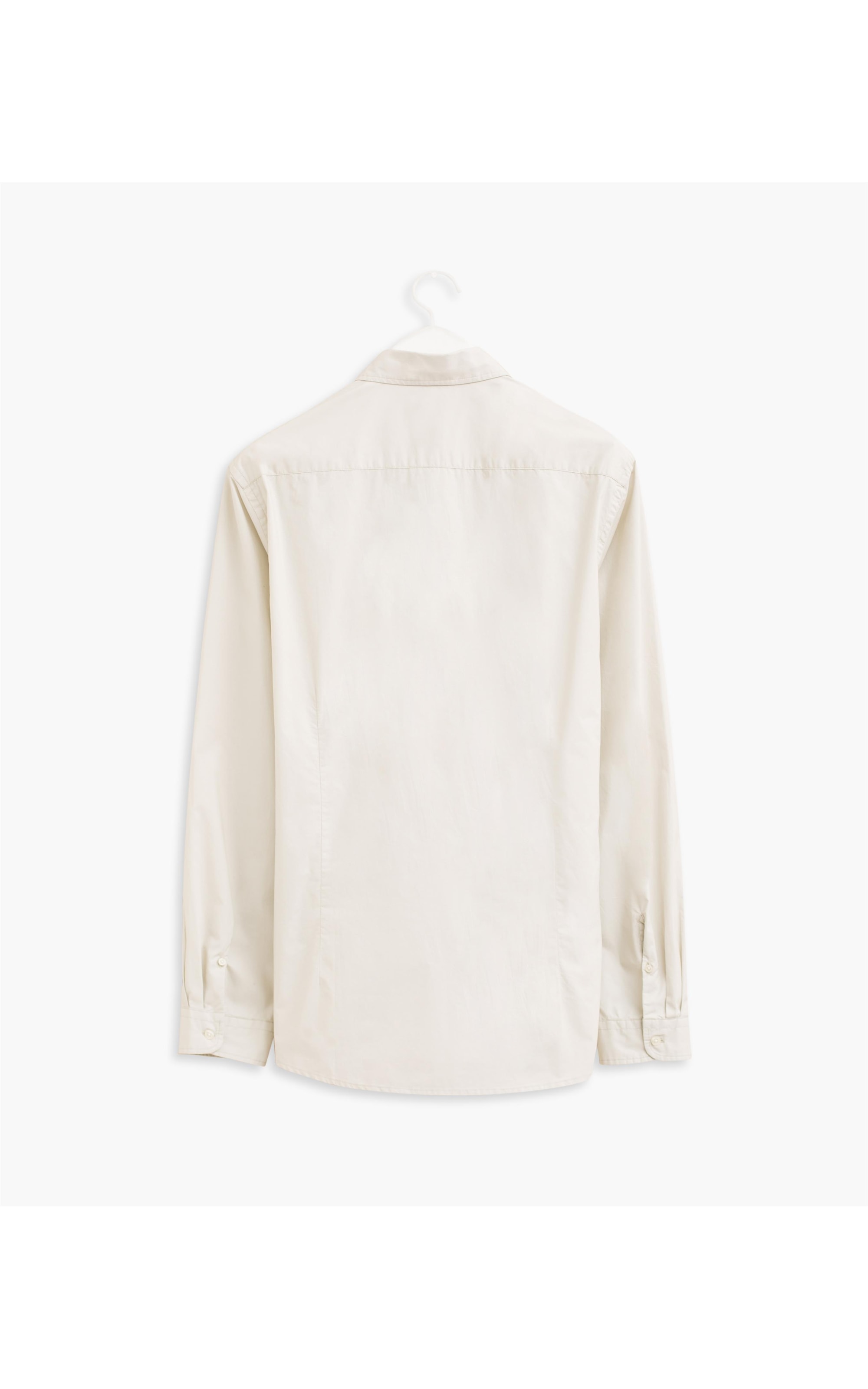 Camisa Tricoline Summer Ml Creme