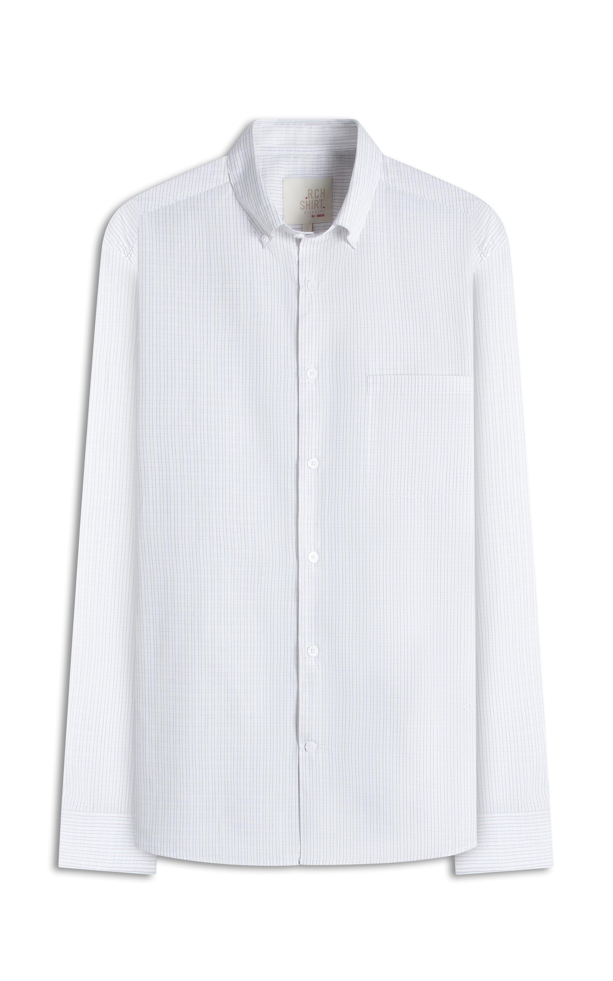 Camisa Tricoline Xadrez Ricardo Ml Amarelo