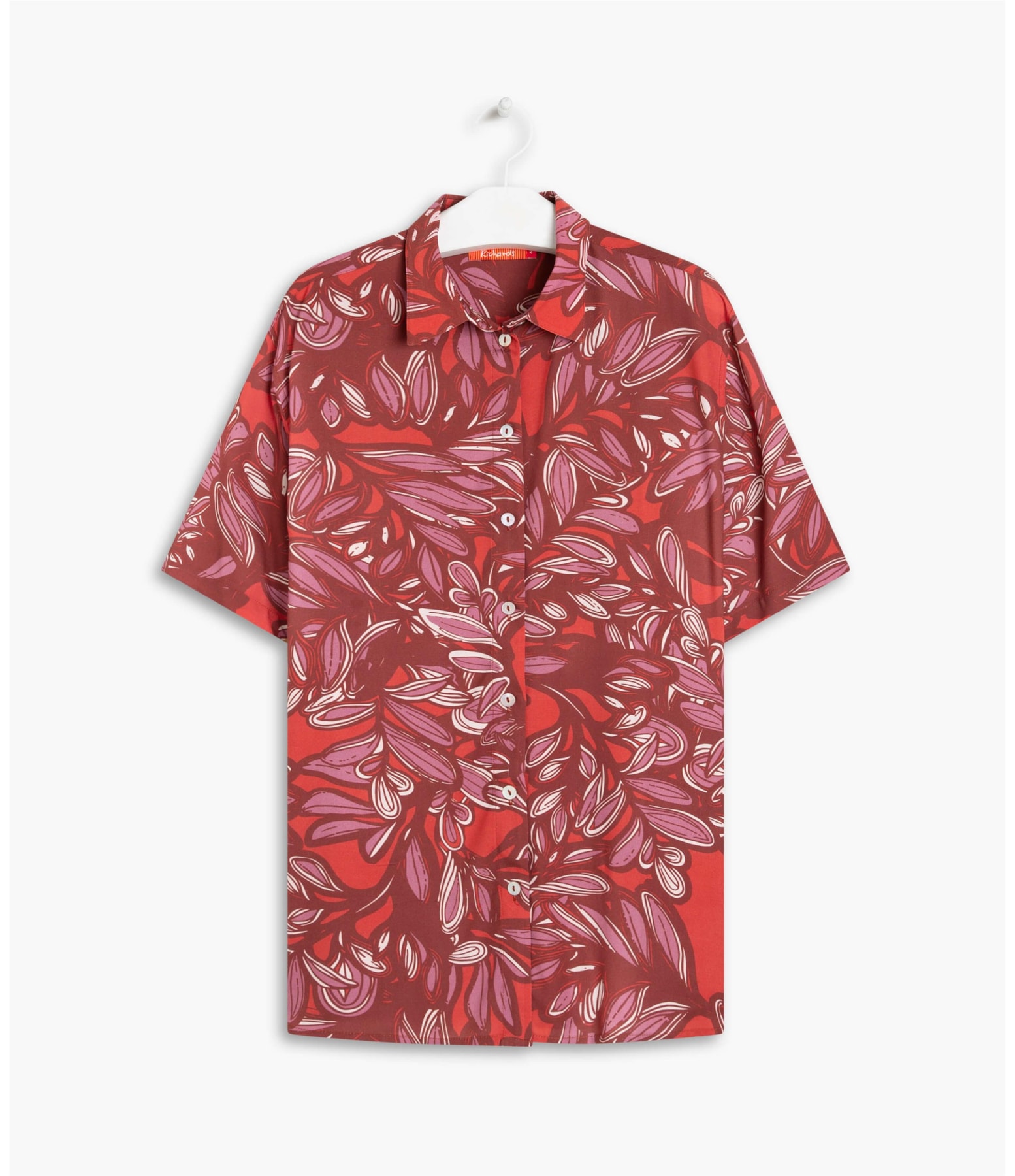 Camisa Trivia Barrado Viscose Terra