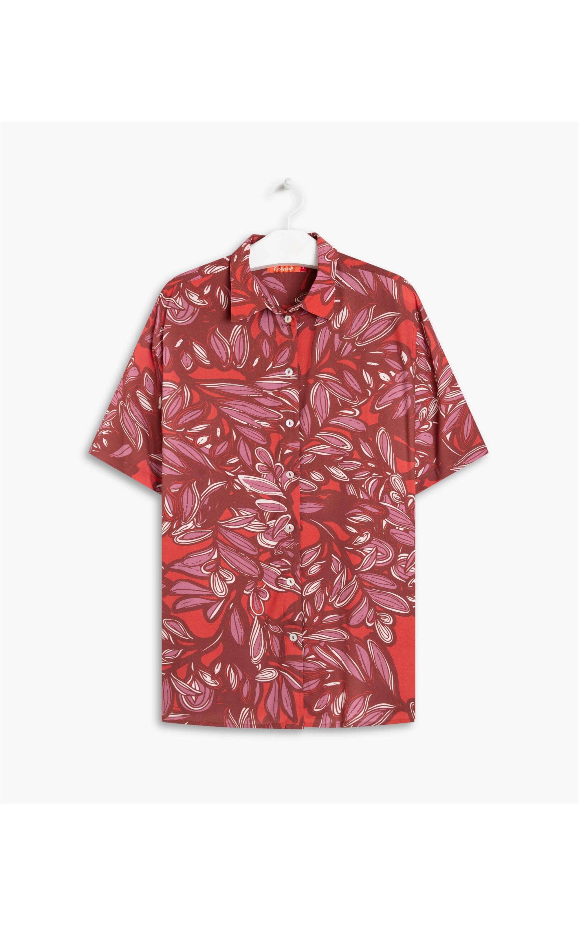 Camisa Trivia Barrado Viscose Terra