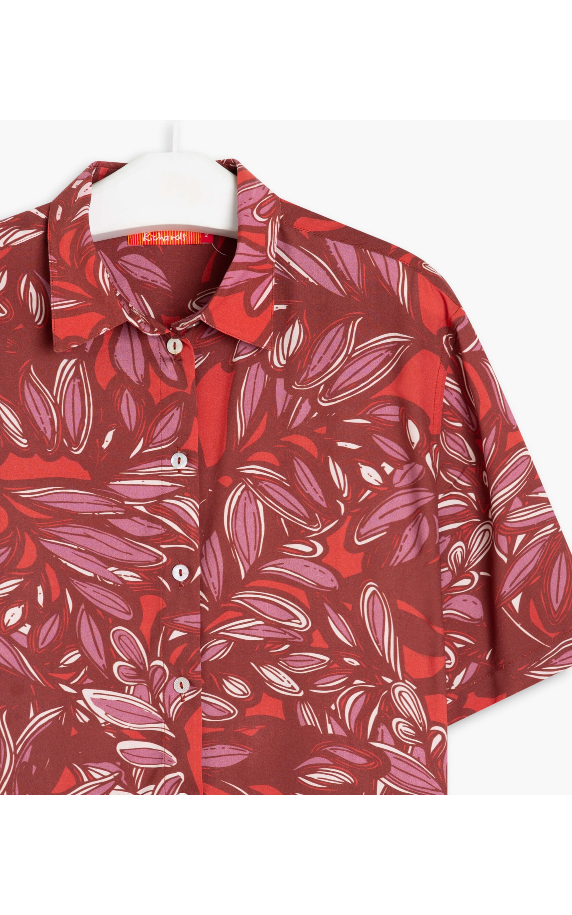 Camisa Trivia Barrado Viscose Terra
