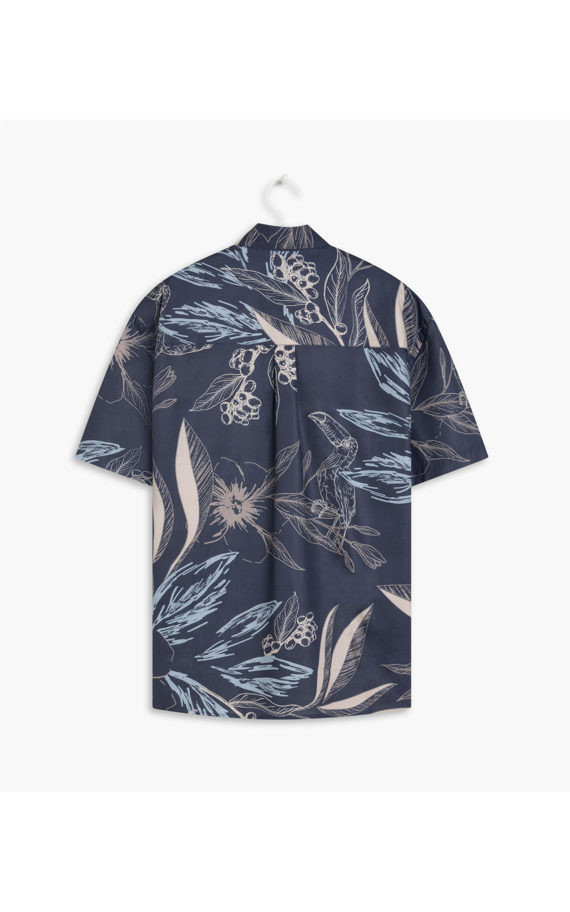 Camisa Tucano Estampada Mc  Dark Navy
