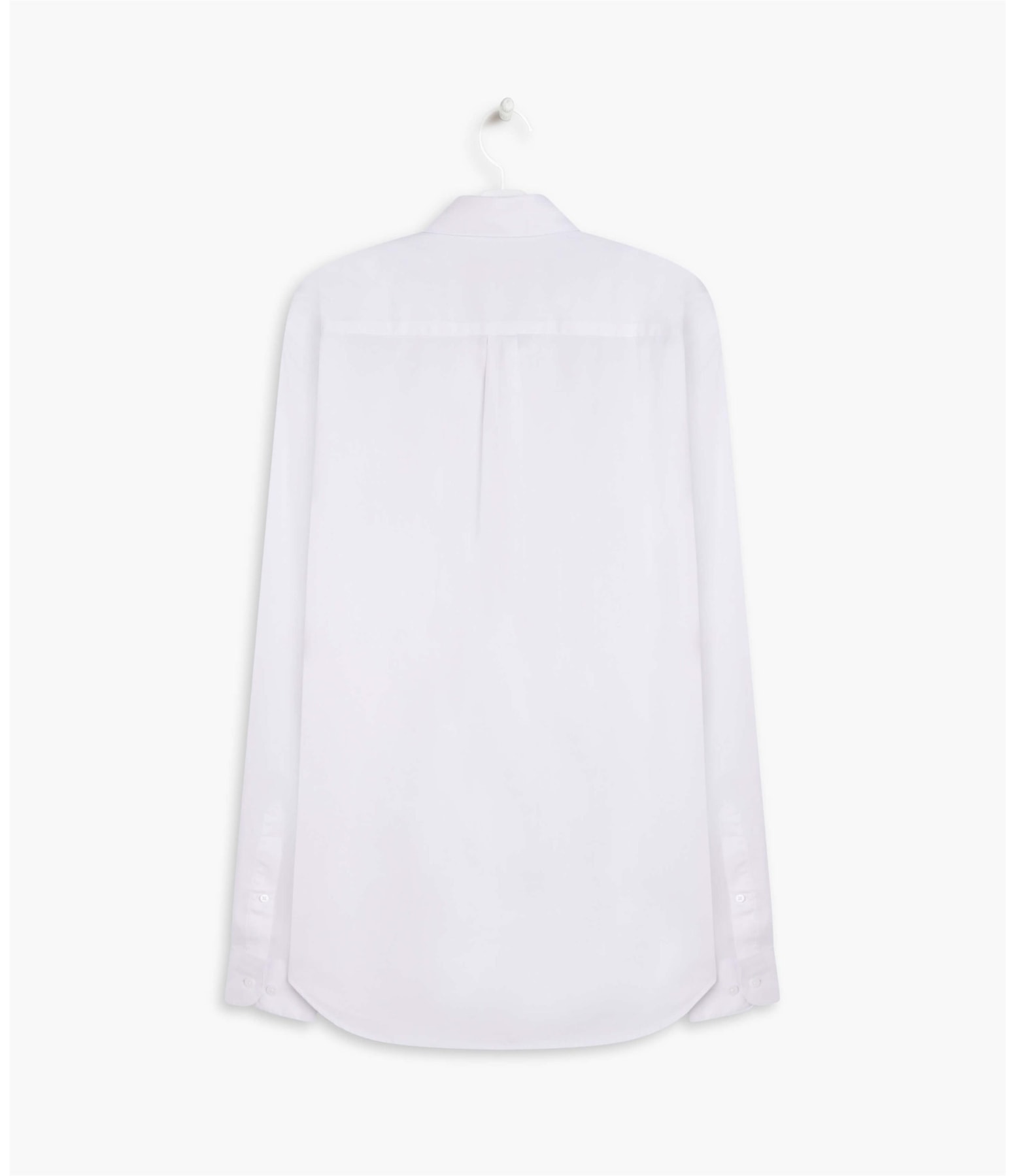 Camisa Twill Lisa Ml Branco