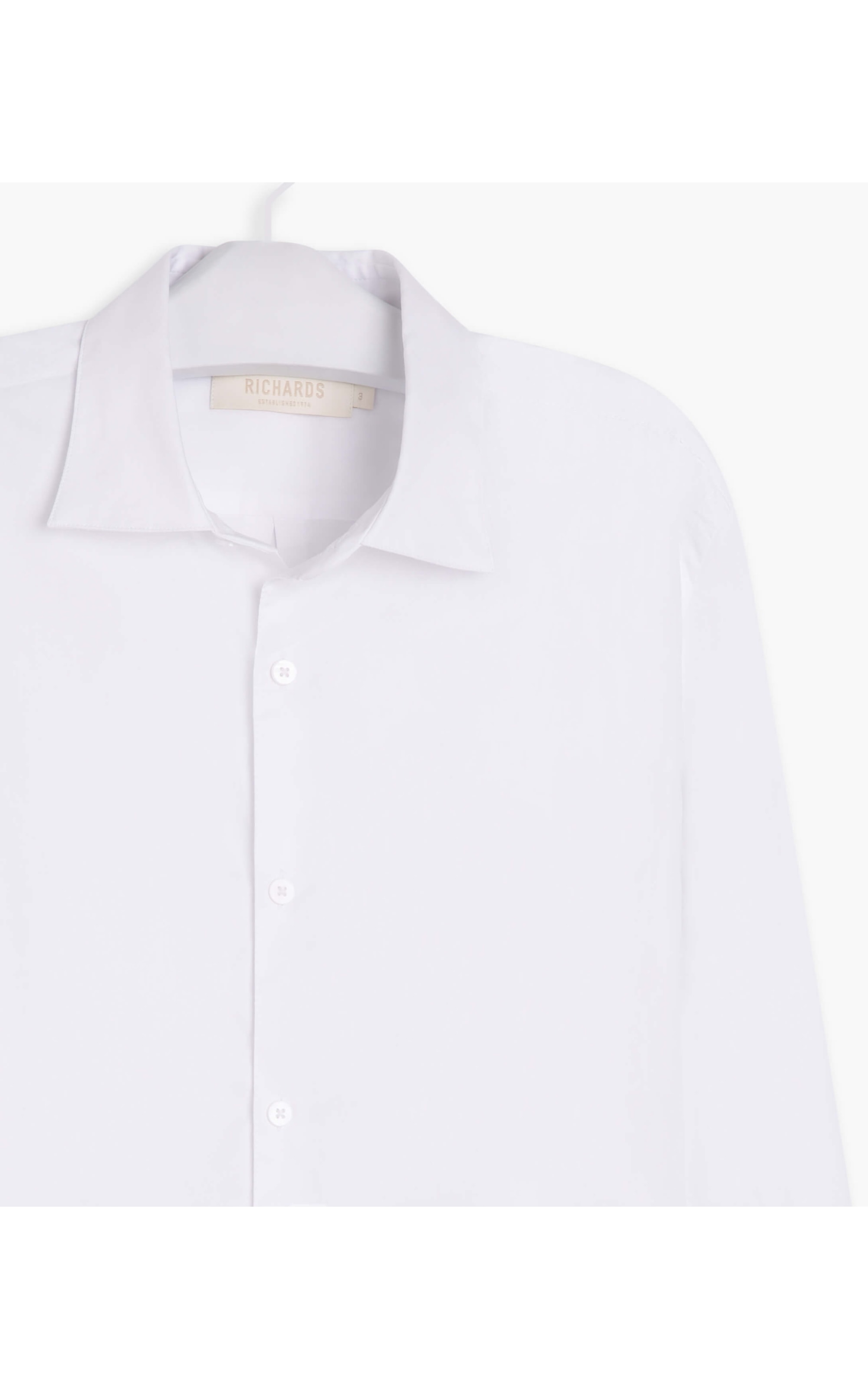  Camisa Twill Lisa Ml Branco