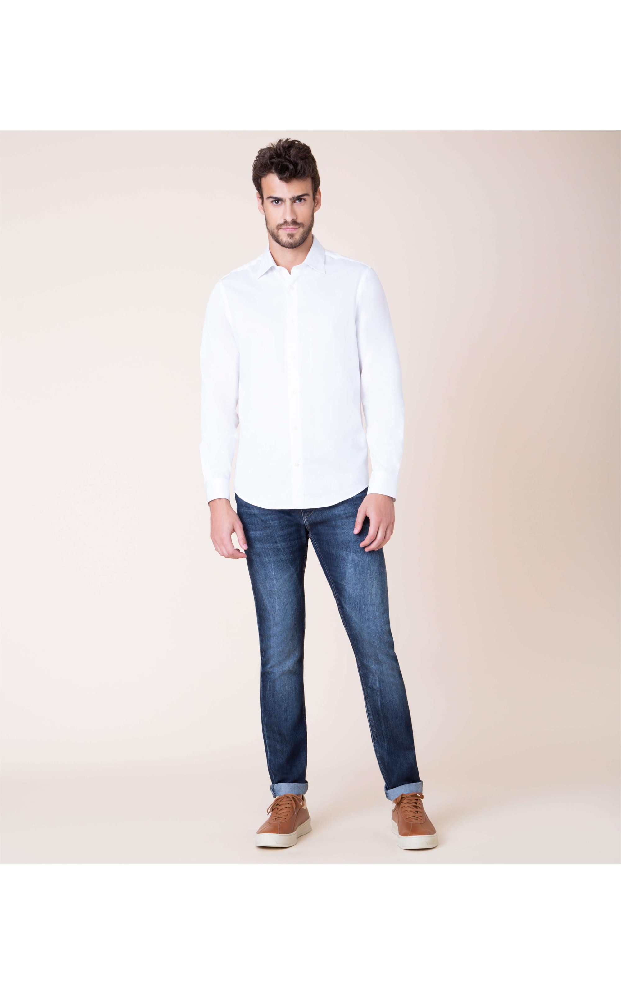 Camisa Twill Lisa Ml Branco