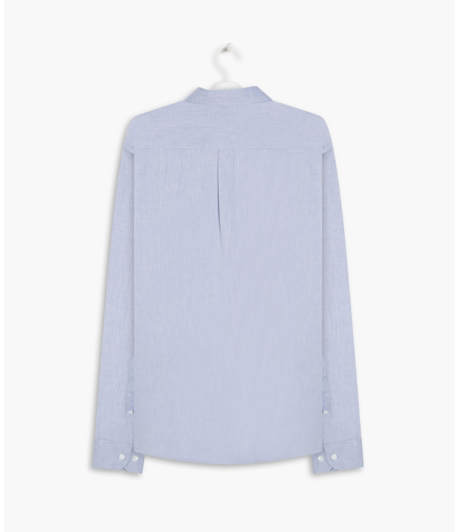 Camisa Twill Ml Azul Bic