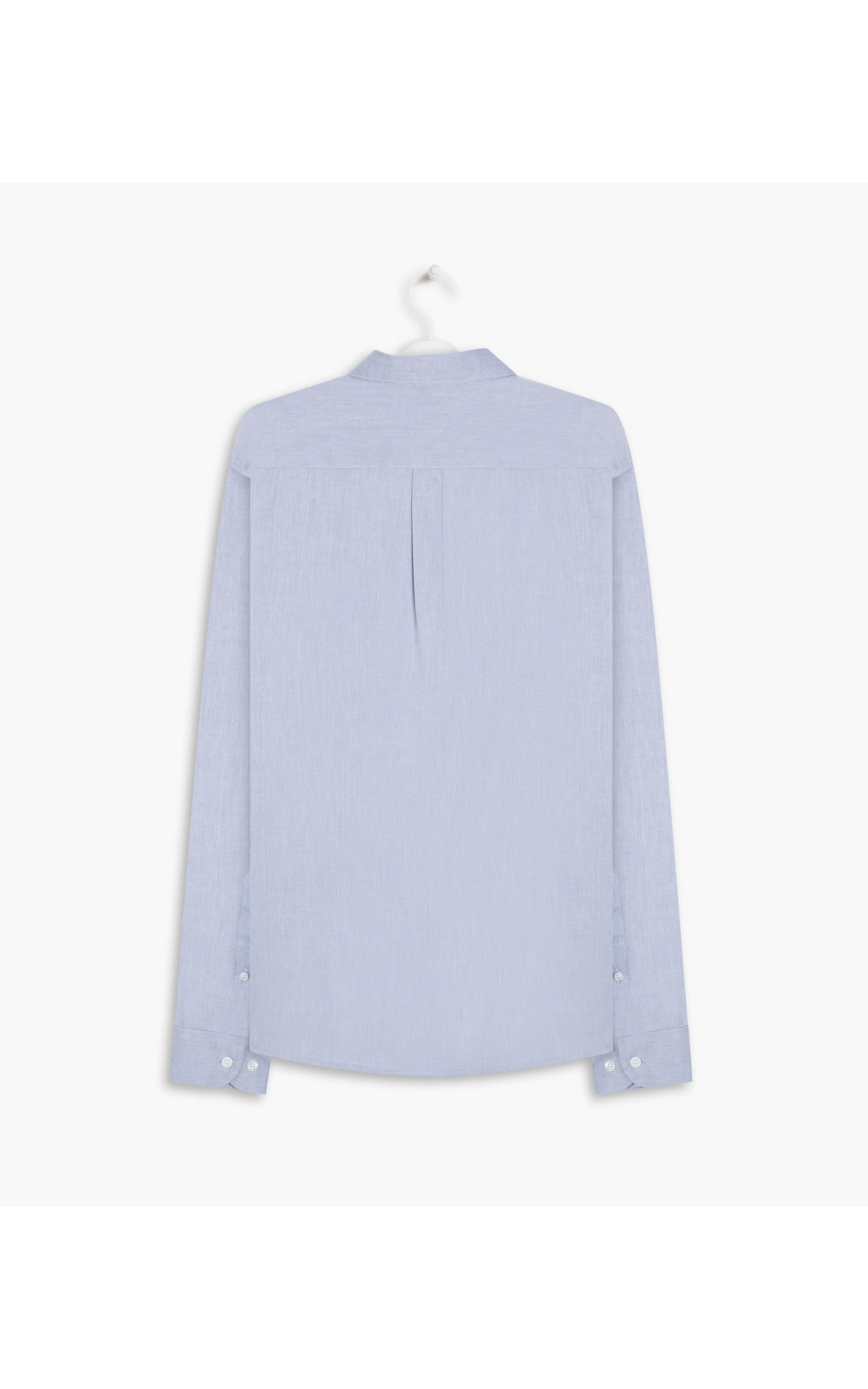 Camisa Twill Ml Azul Bic