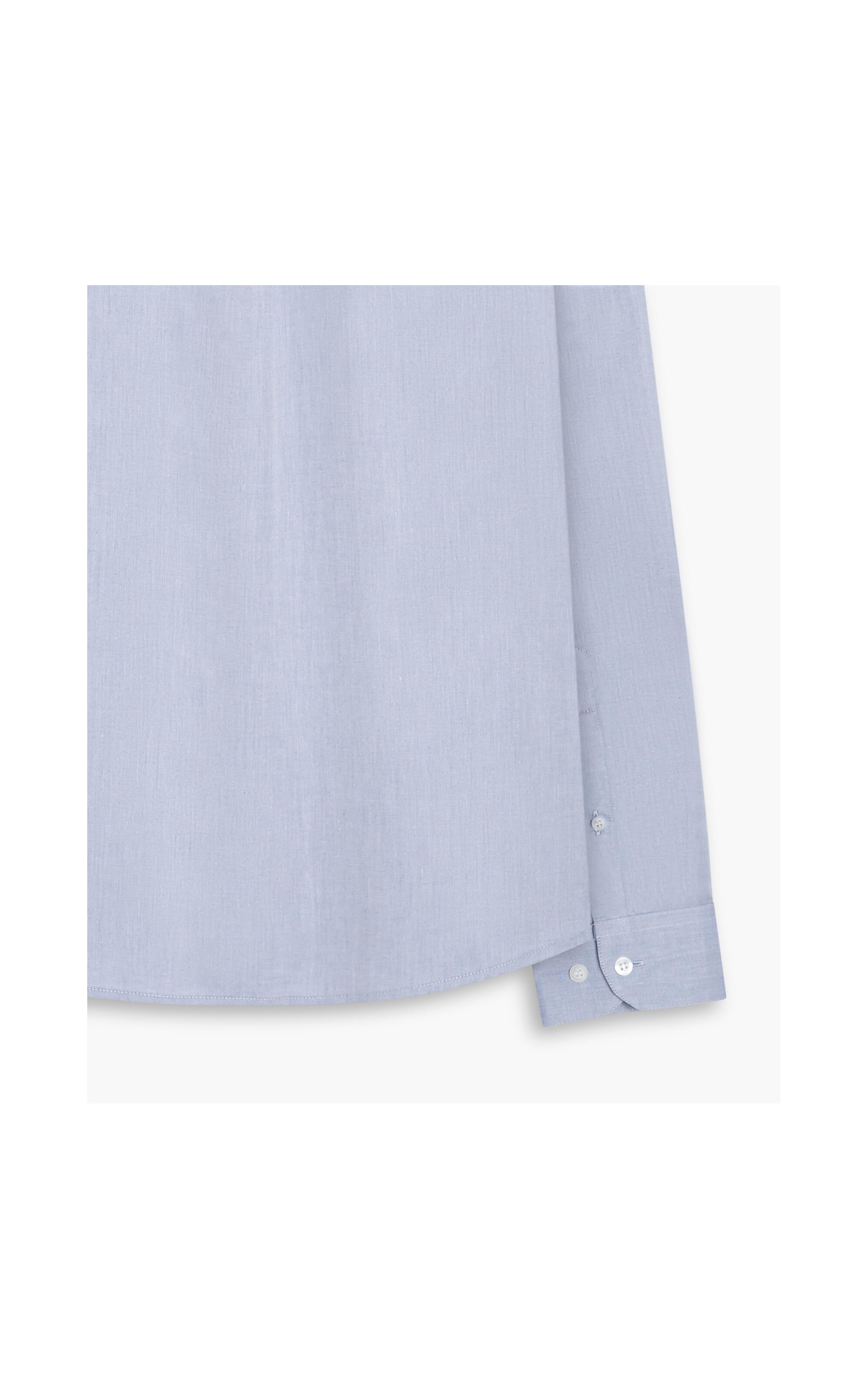 Camisa Twill Ml Azul Bic