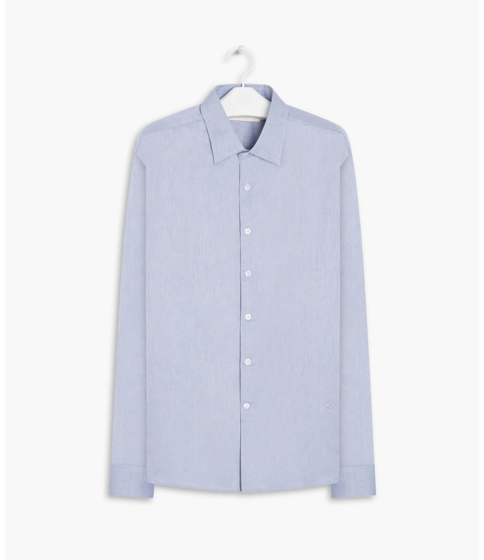 Camisa Twill Ml Azul Bic