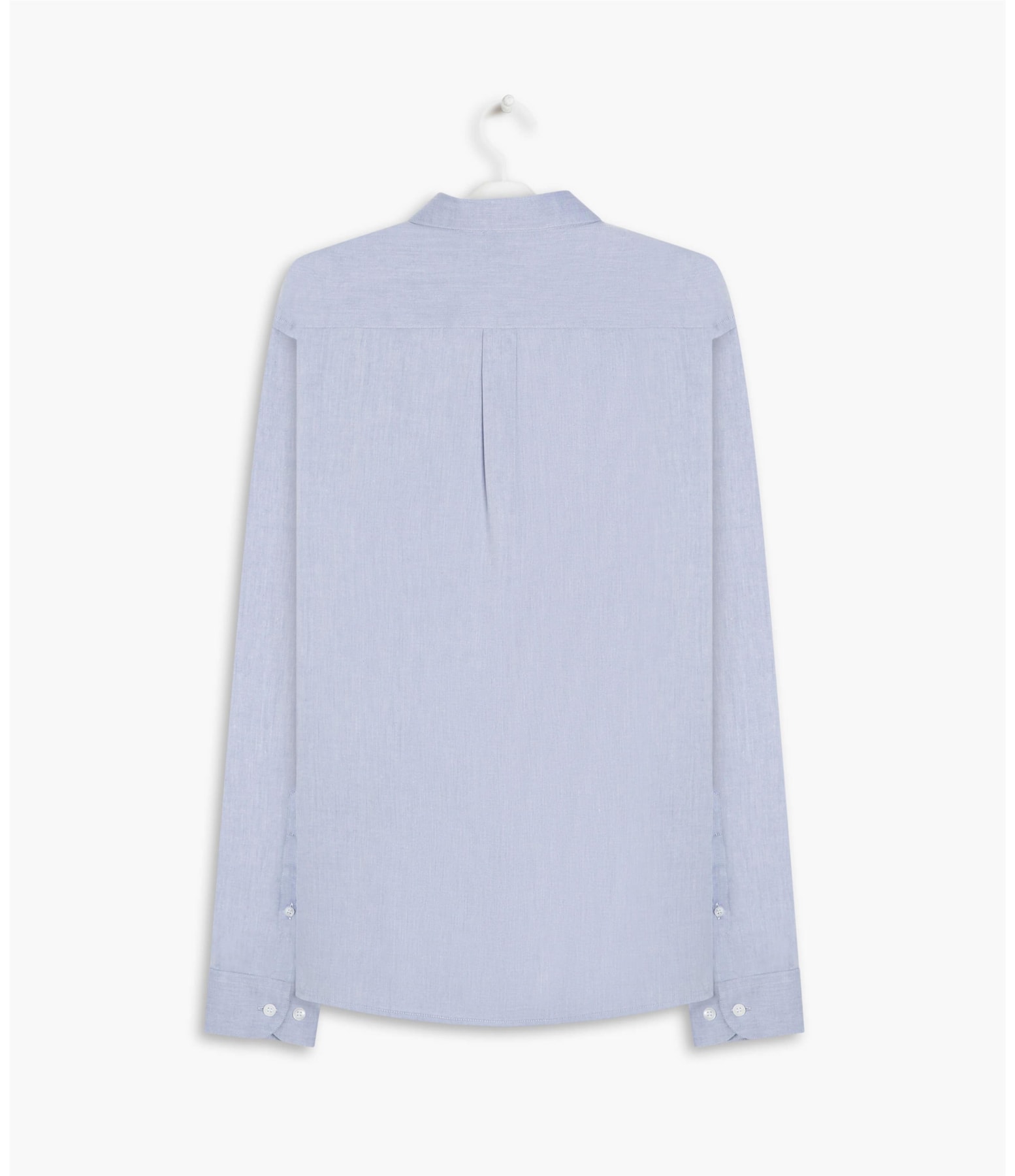 Camisa Twill Ml Azul Bic