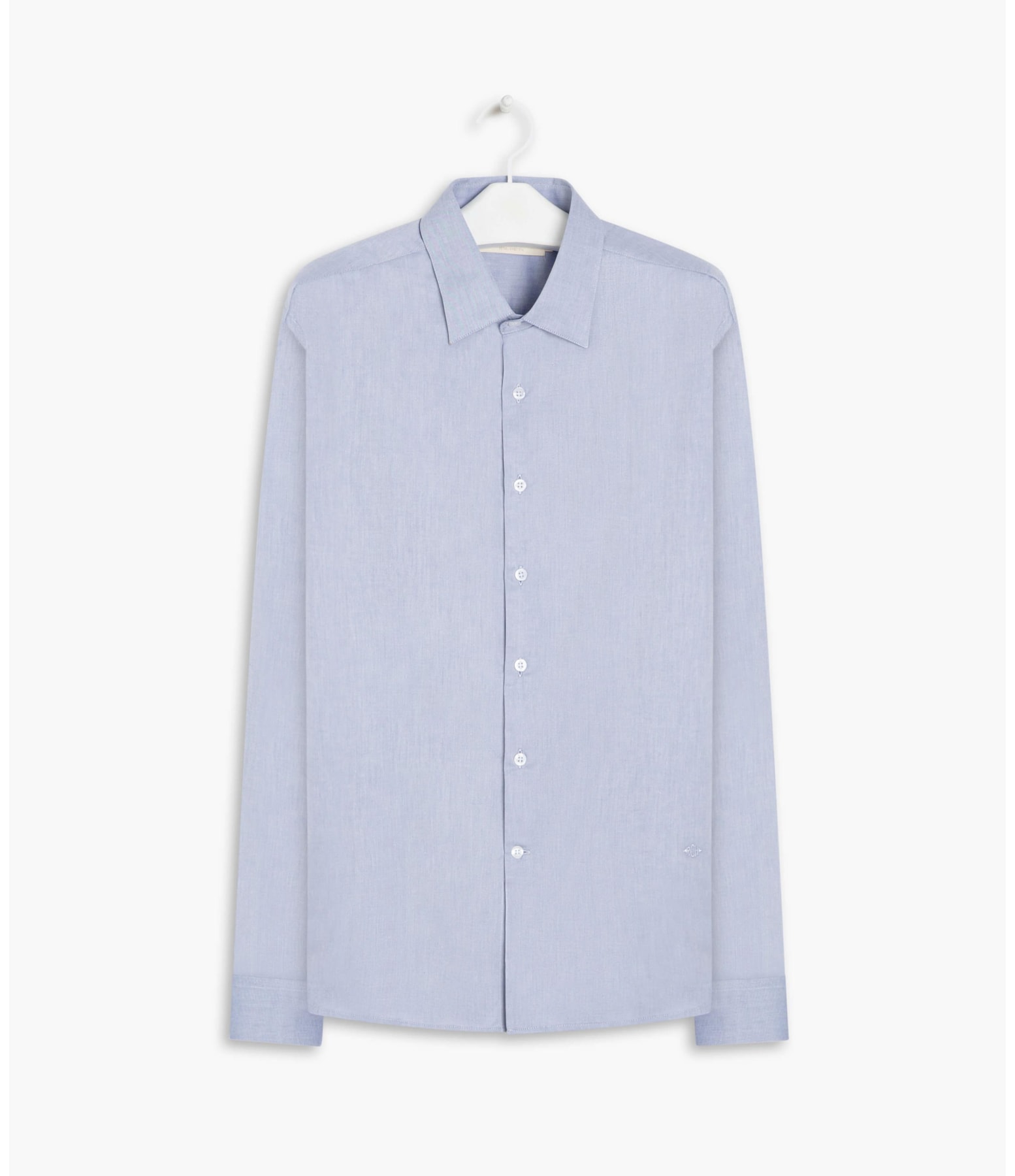 Camisa Twill Ml Azul Bic