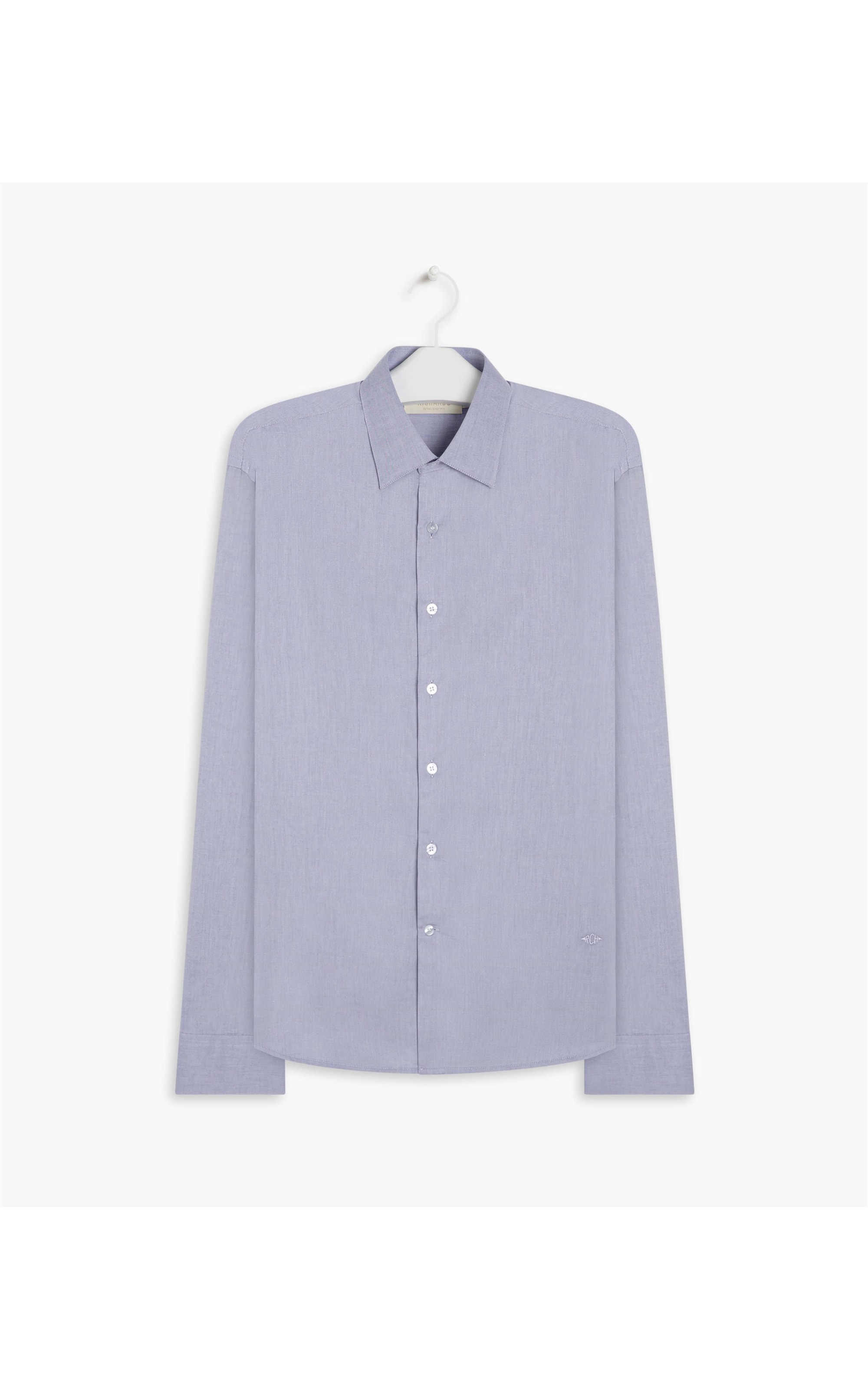 Camisa Twill Ml Azul Bic