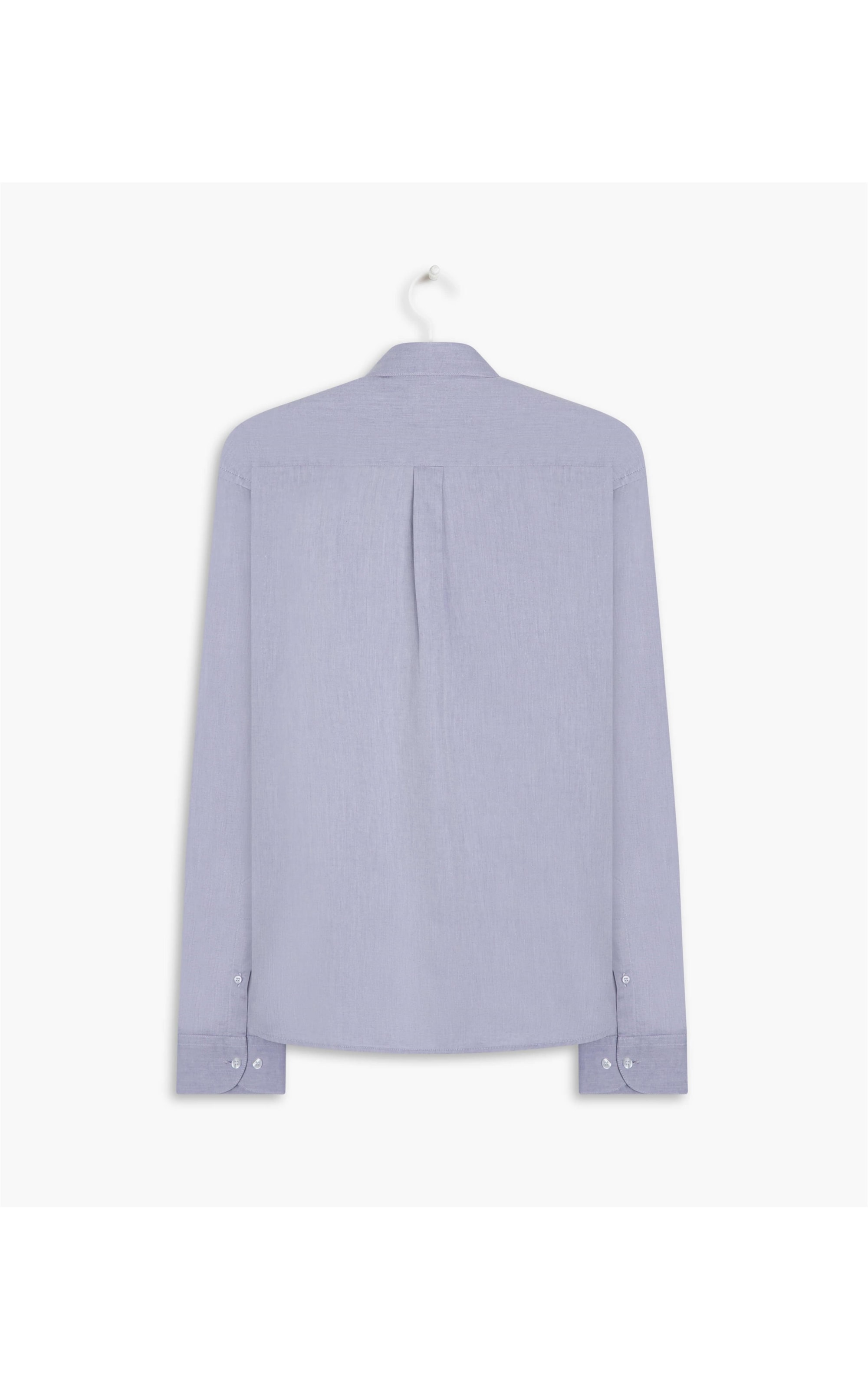 Camisa Twill Ml Azul Bic