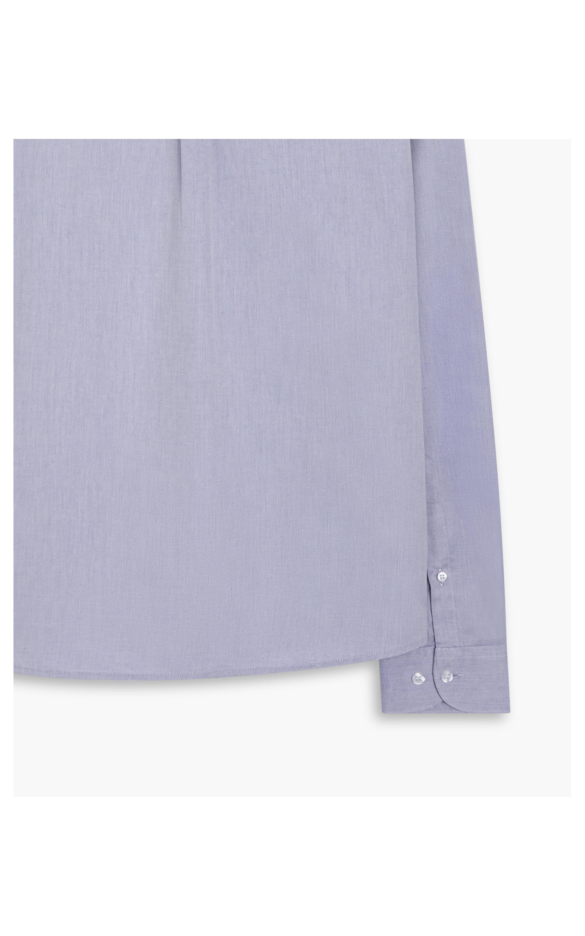 Camisa Twill Ml Azul Bic
