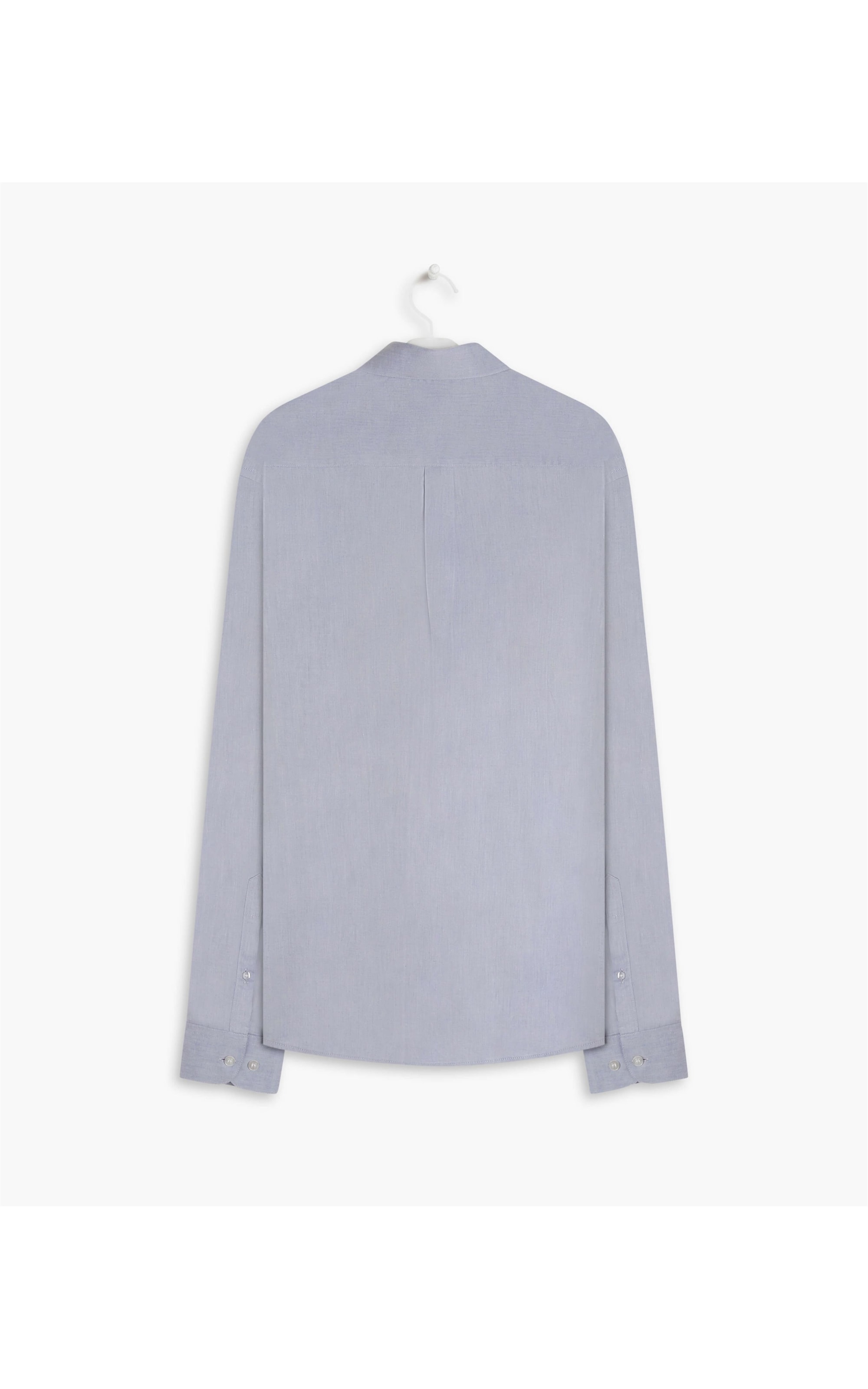Camisa Twill Ml Azul Bic