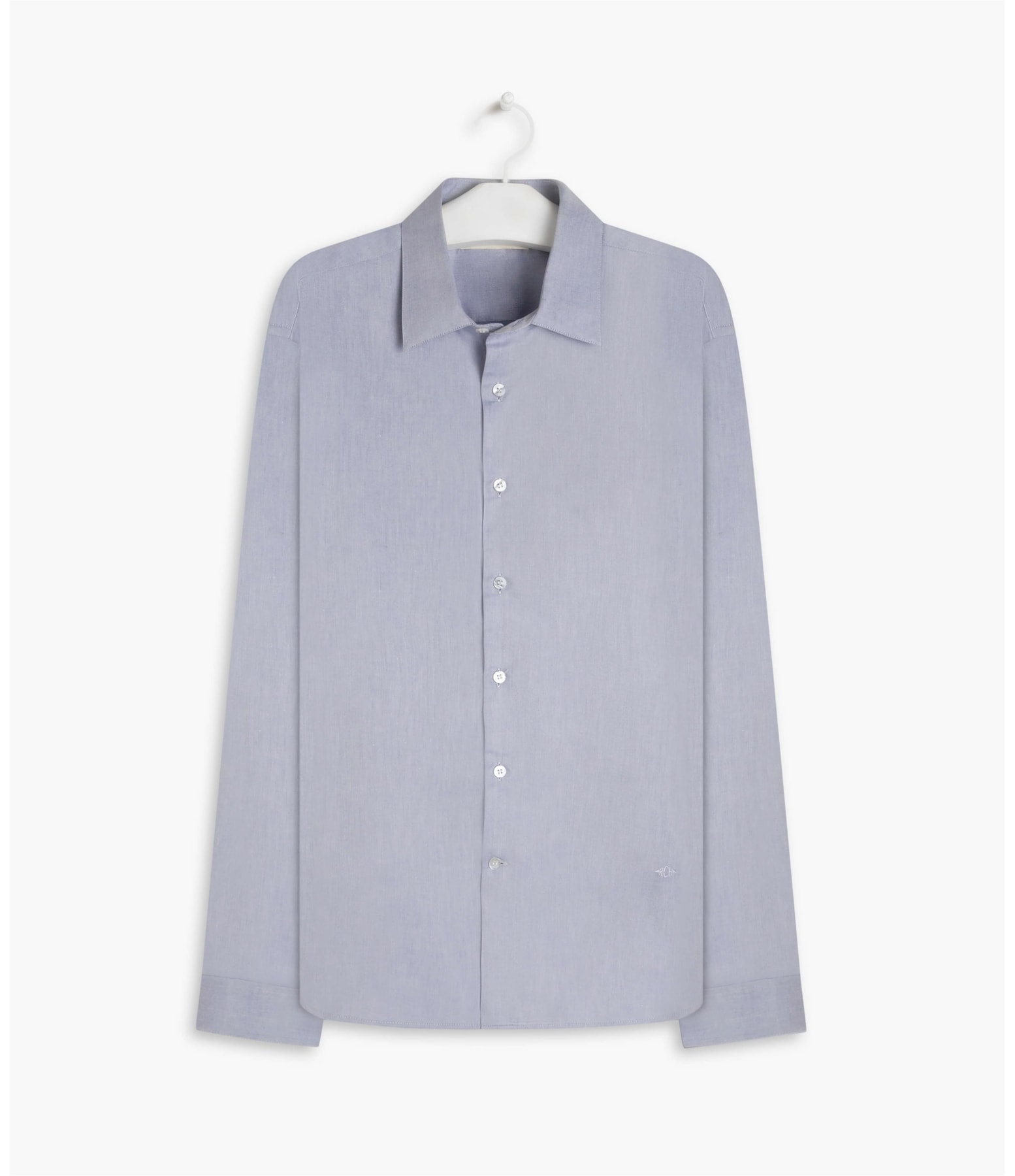 Camisa Twill Ml Azul Bic