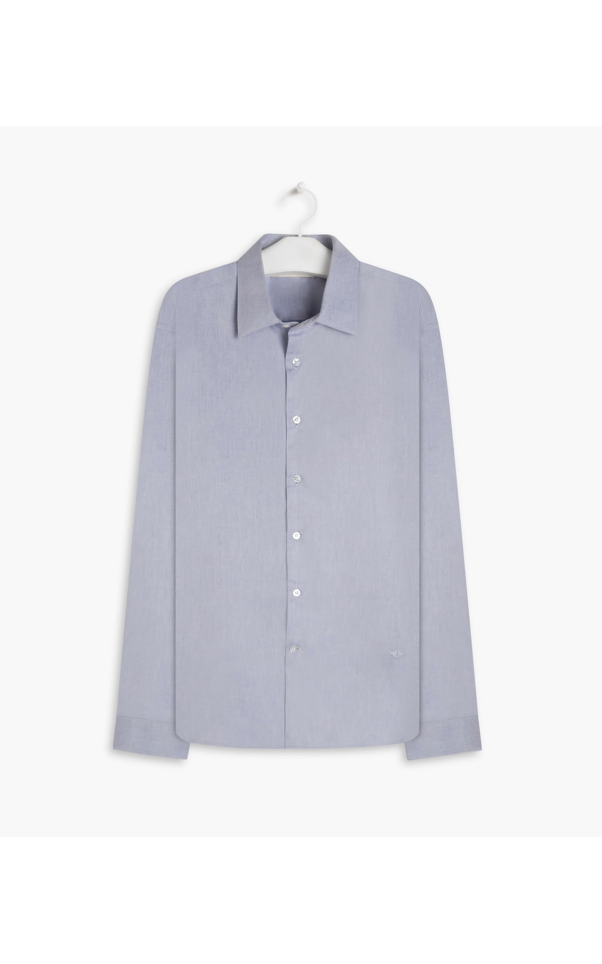 Camisa Twill Ml Azul Bic