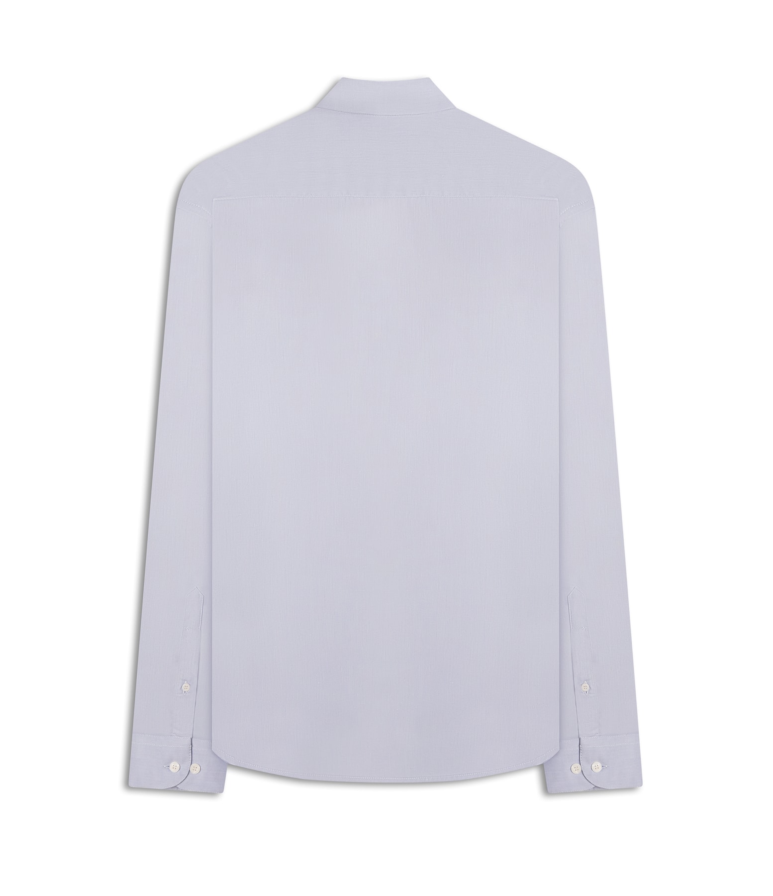 Camisa Twill Ml Azul Medio