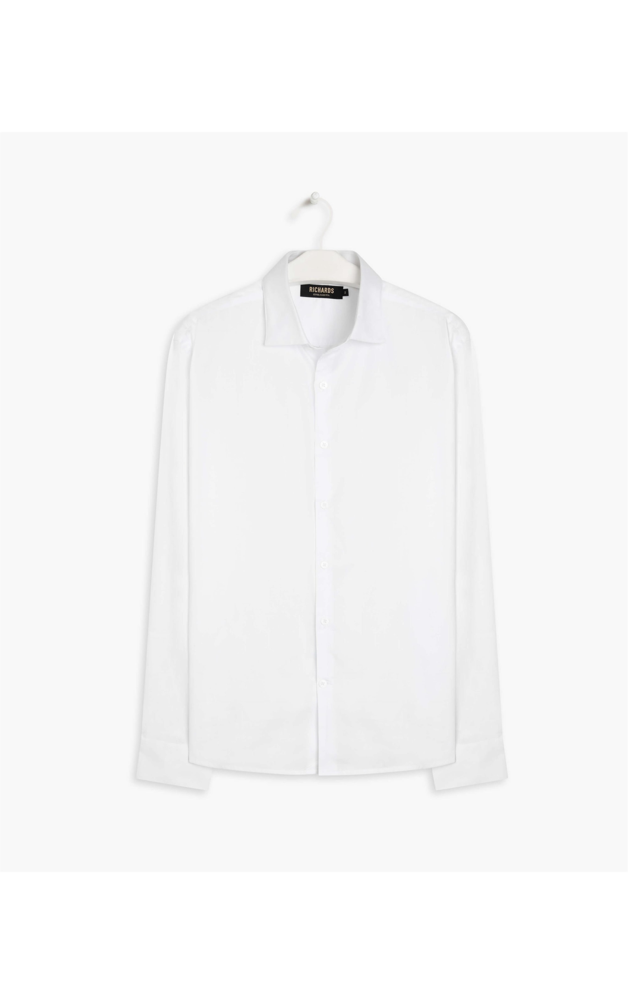 Camisa Twill Ml Branco