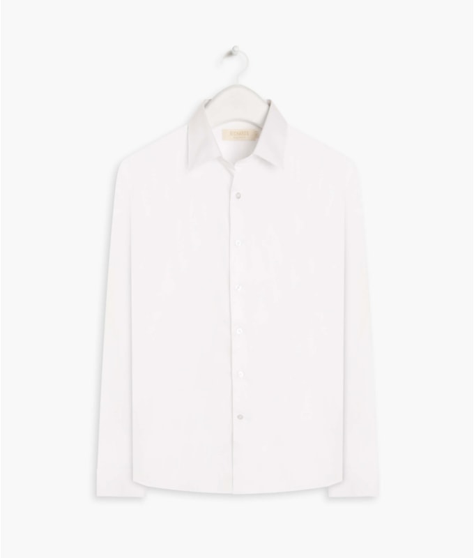 Camisa Twill Ml Branco