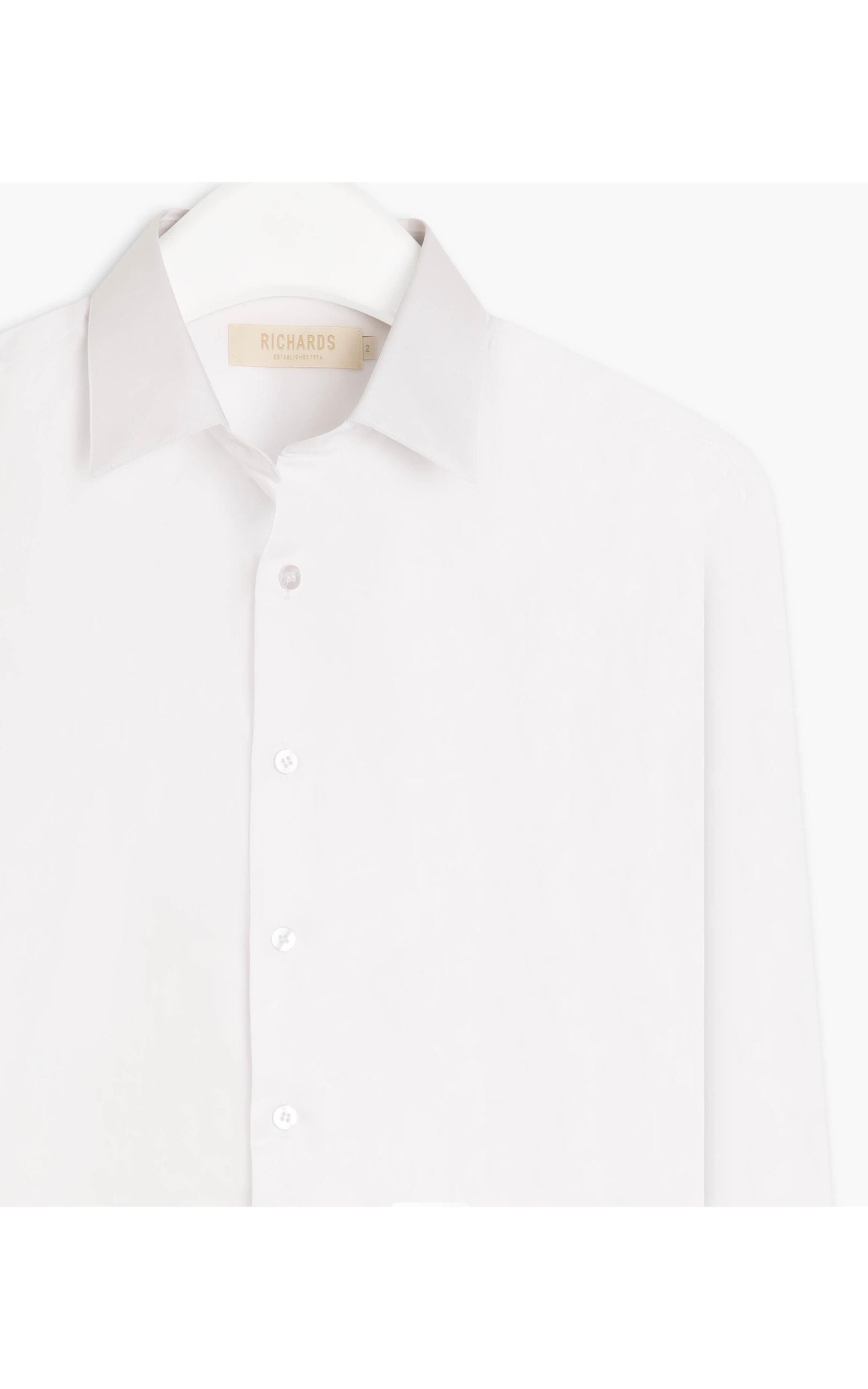 Camisa Twill Ml Branco