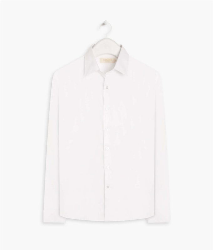 Camisa Twill Ml Branco