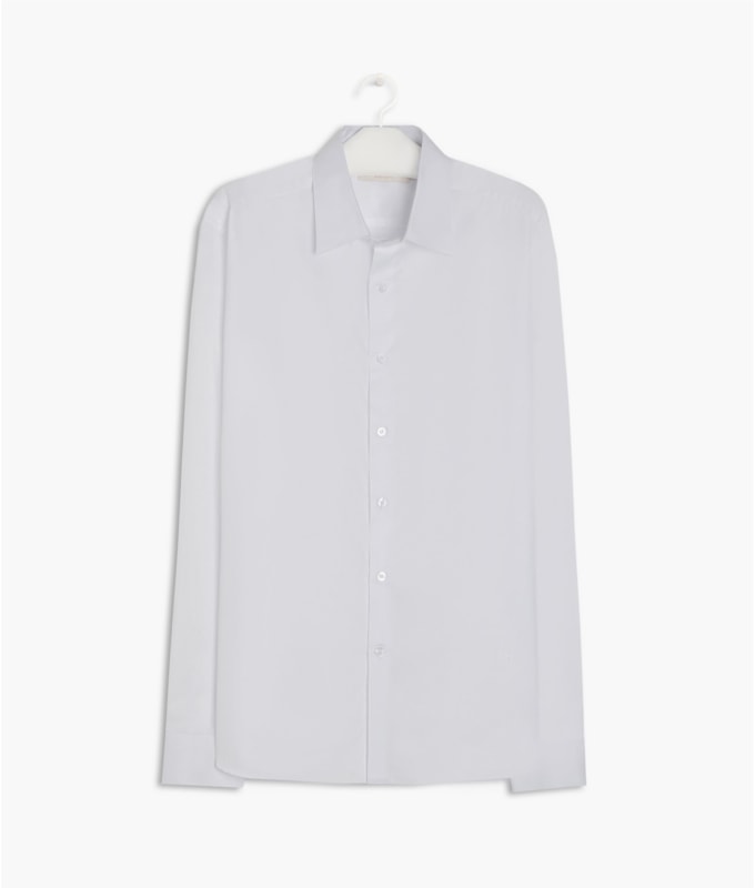 Camisa Twill Ml Branco