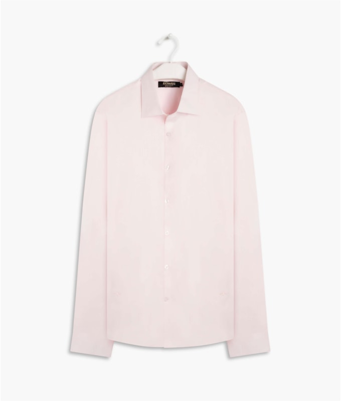Camisa Twill Ml Rosa