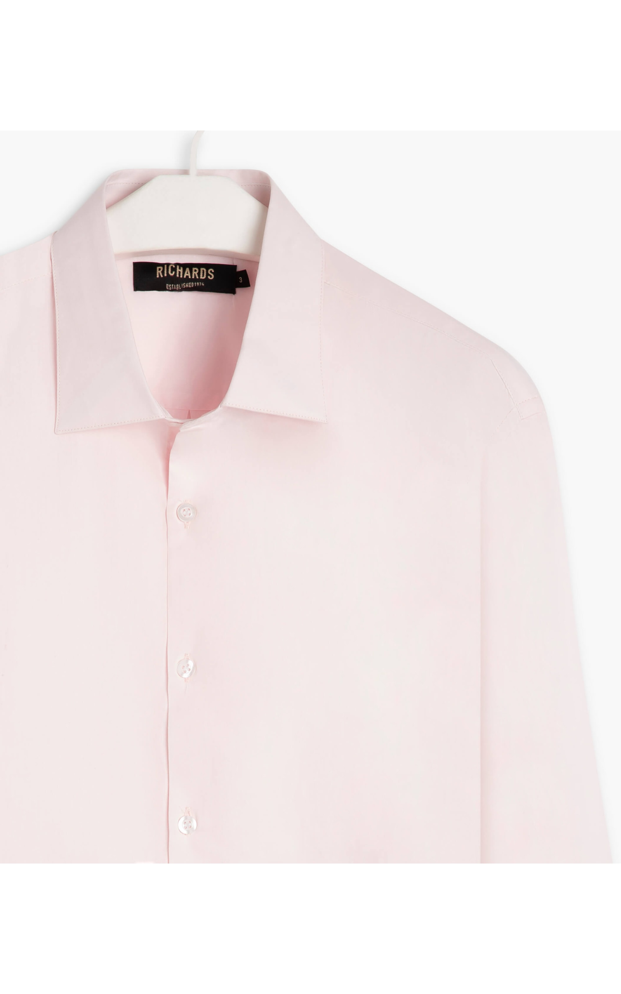 Camisa Twill Ml Rosa